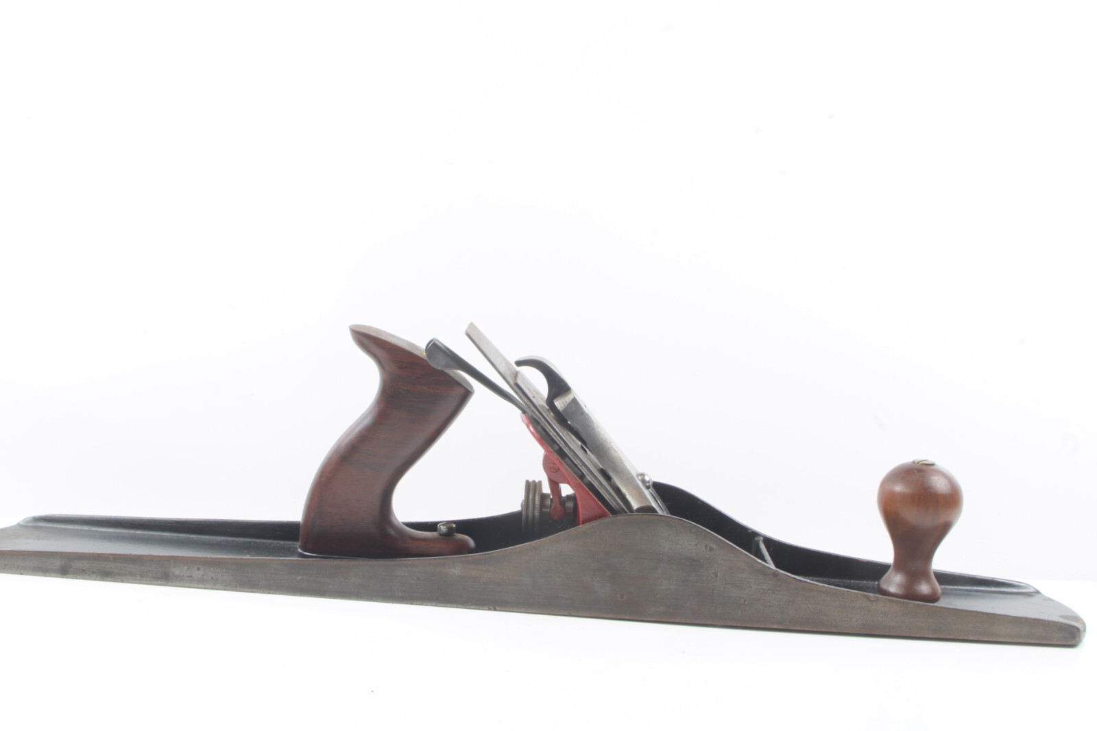 Fine User ANTIQUE VINTAGE Craftsman No 7 Fore Bench Plane Inv#AC40w