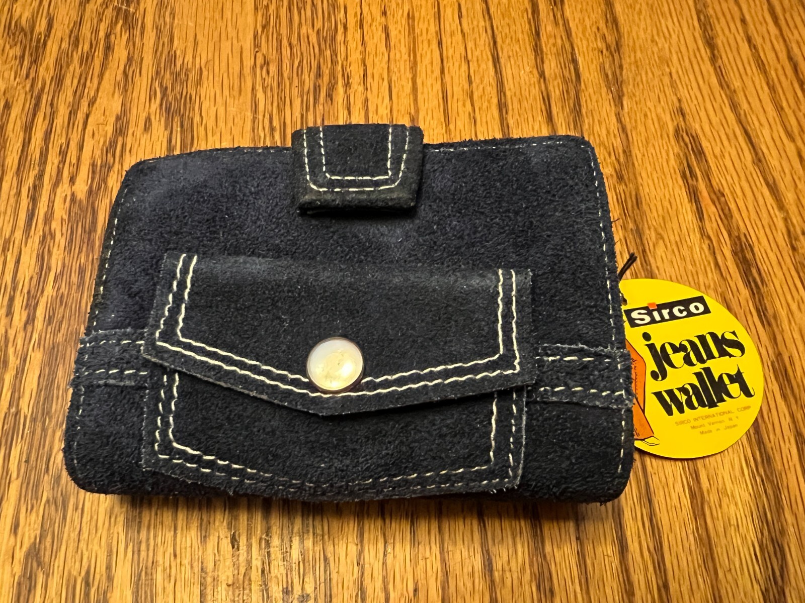 Vintage Sirco Jeans Wallet NOS Made in Japan