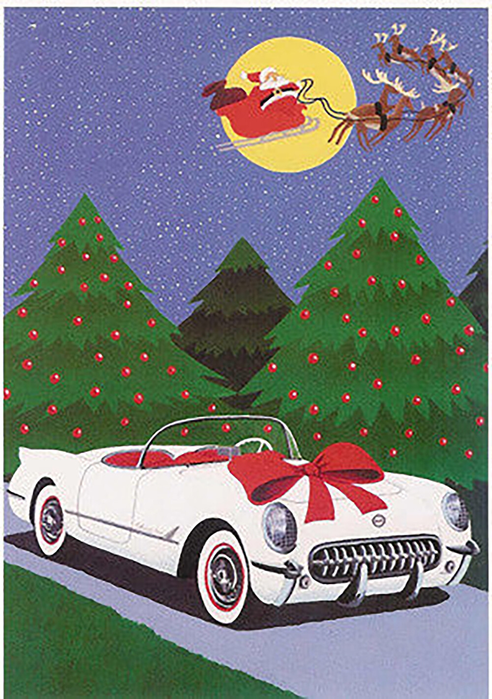 Corvette Christmas Cards