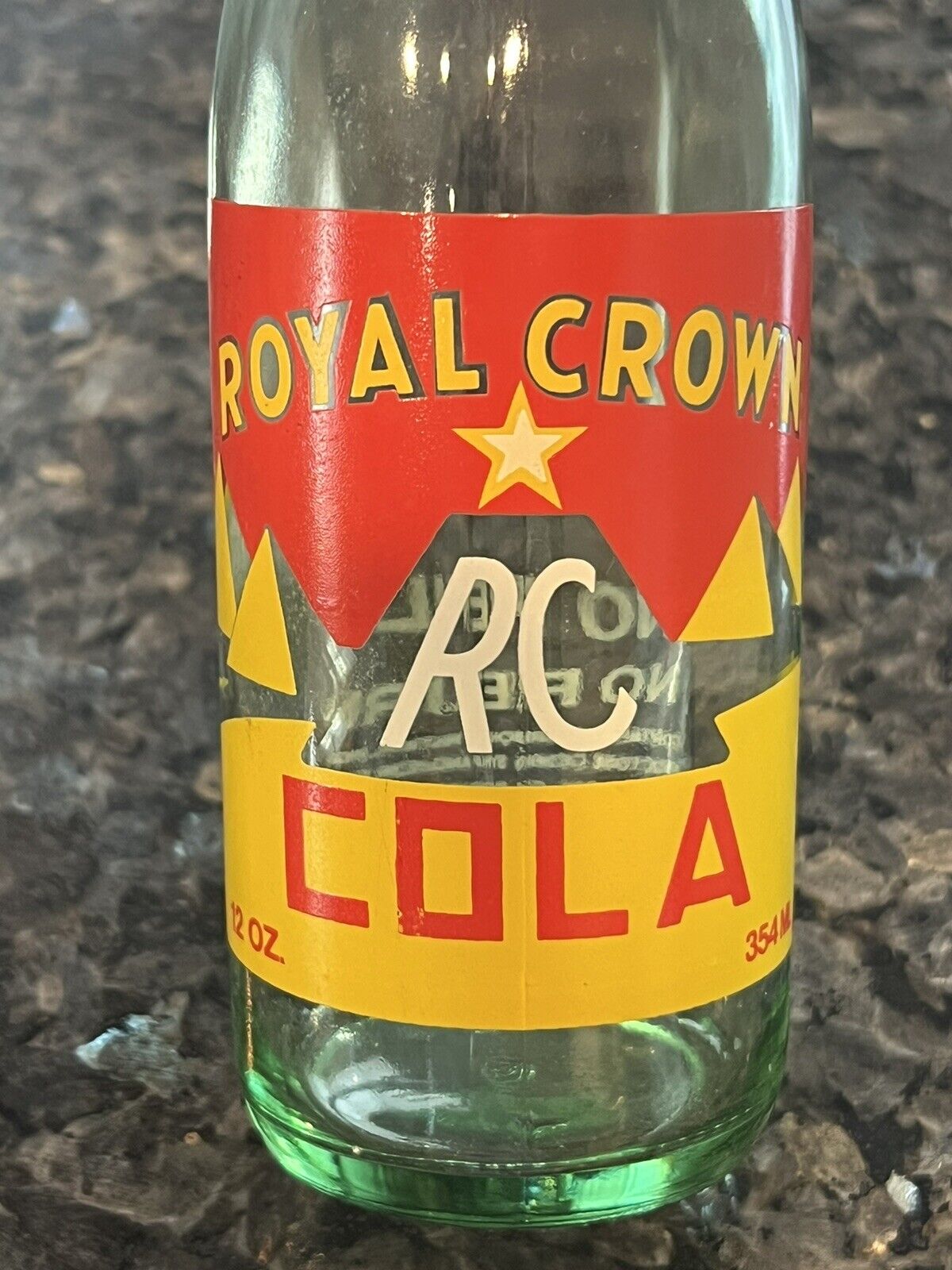 Royal Crown RC Cola 12oz  Bottle Vintage Antique