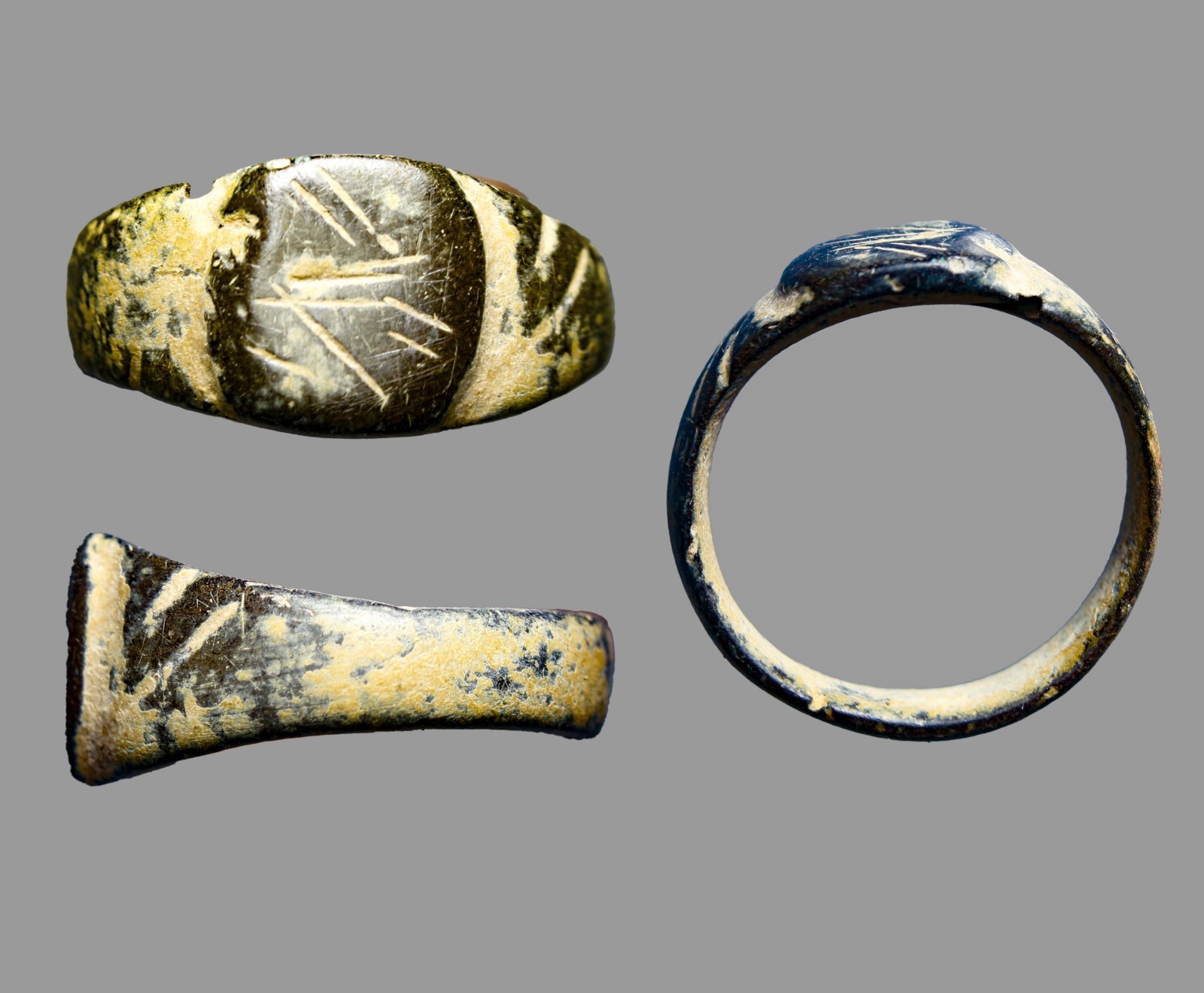 Certified Authentic Antiquity Artifact Ancient Crusader 1100AD Templar Ring