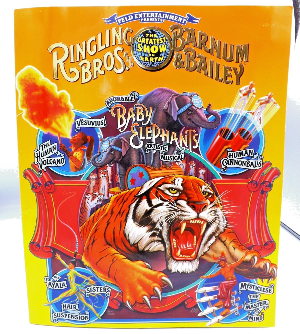 Rare Vintage 1998 Ringling Bros Barnum & Bailey Circus 128th Limited Edition Rare Vintage 1998 Ringling Bros Barnum & Bailey Circus 128th Limited Edition