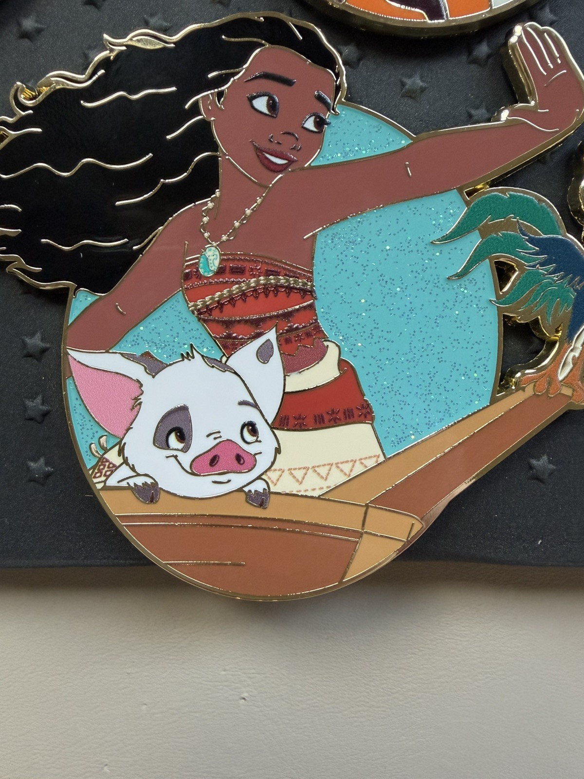 PALM Disney Princesses and Sidekicks Care for your World - Moana Pin
