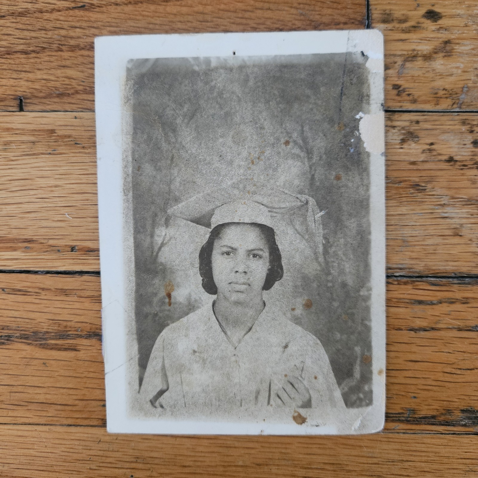 RARE 1930'S AFRICAN AMERICAN TEEN WOMEN HIGH SCHOOL GRADUATION PHOTO