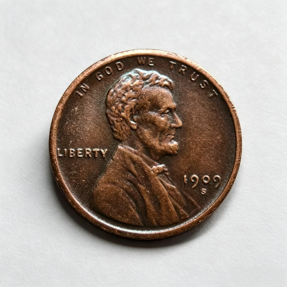1909 S VDB  Wheat Penny Lincoln Cent ~ Coins ~