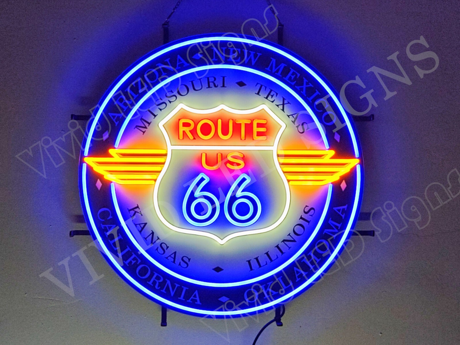 Route 66 US Highway Mother Road 24