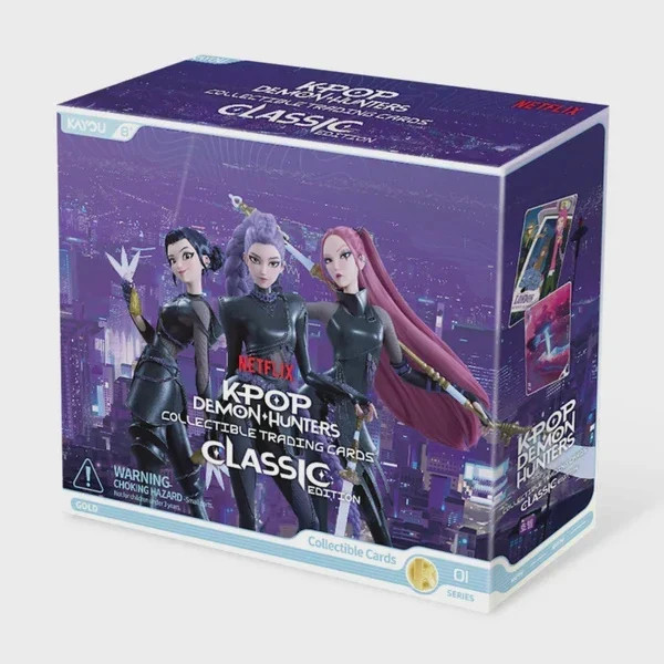 KPop Demon Hunters World Tour Classic Edition Trading Card Box