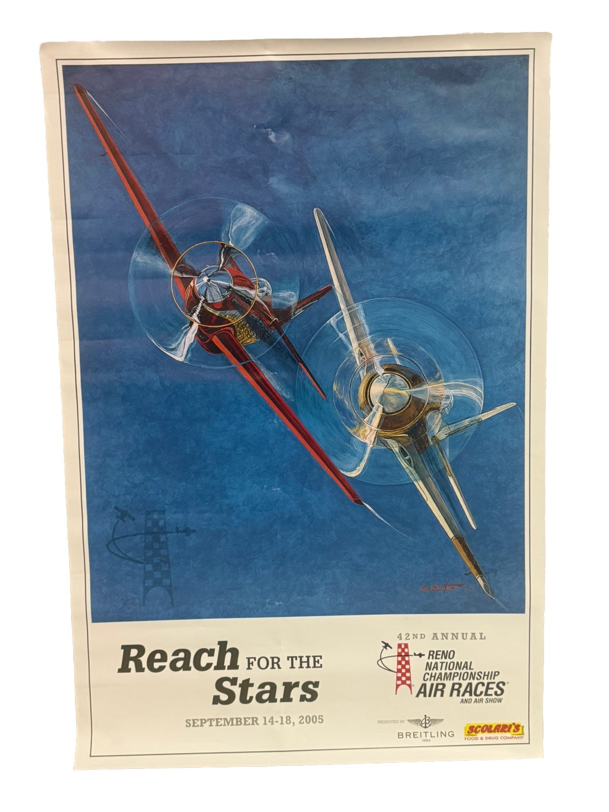2005 RENO 42nd National Champioship Air Race & Show Poster“Reach For The Stars”