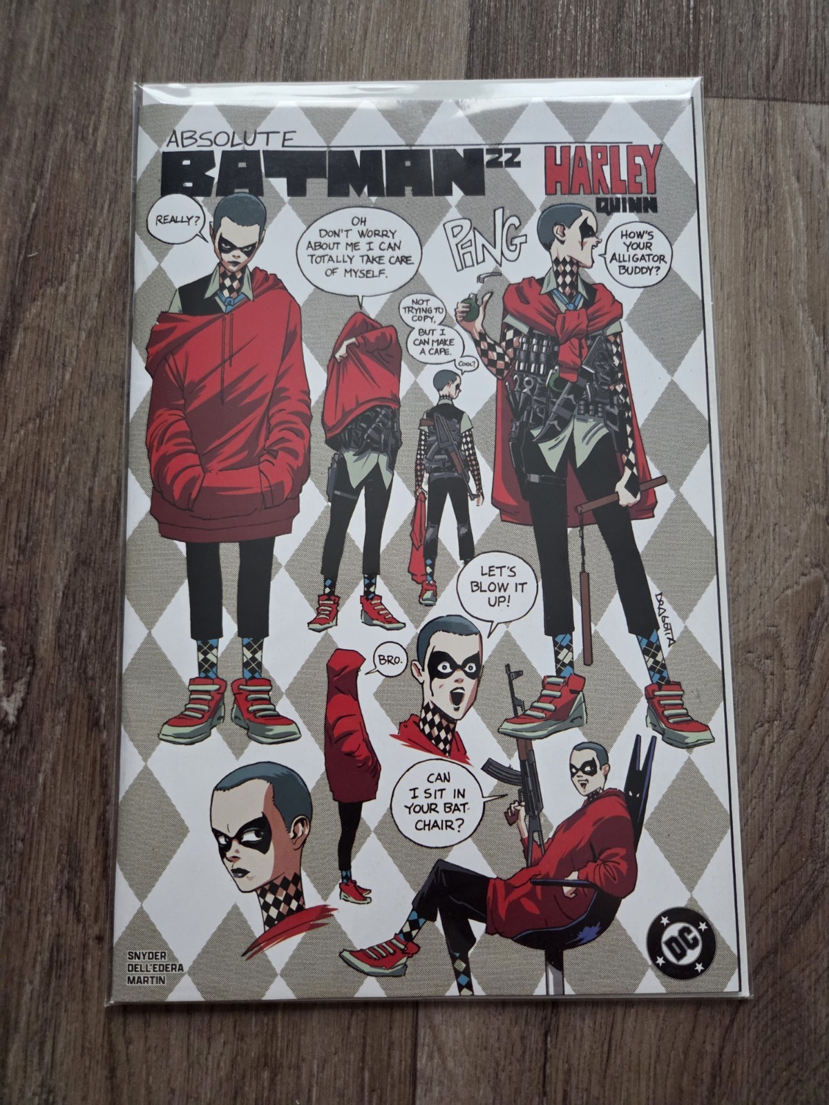 ABSOLUTE BATMAN #22 FELIX COMIC ART NICK DRAGOTTA DESIGN EXCLUSIVE -IN HAND ABSOLUTE BATMAN #22 FELIX COMIC ART NICK DRAGOTTA DESIGN EXCLUSIVE -IN HAND