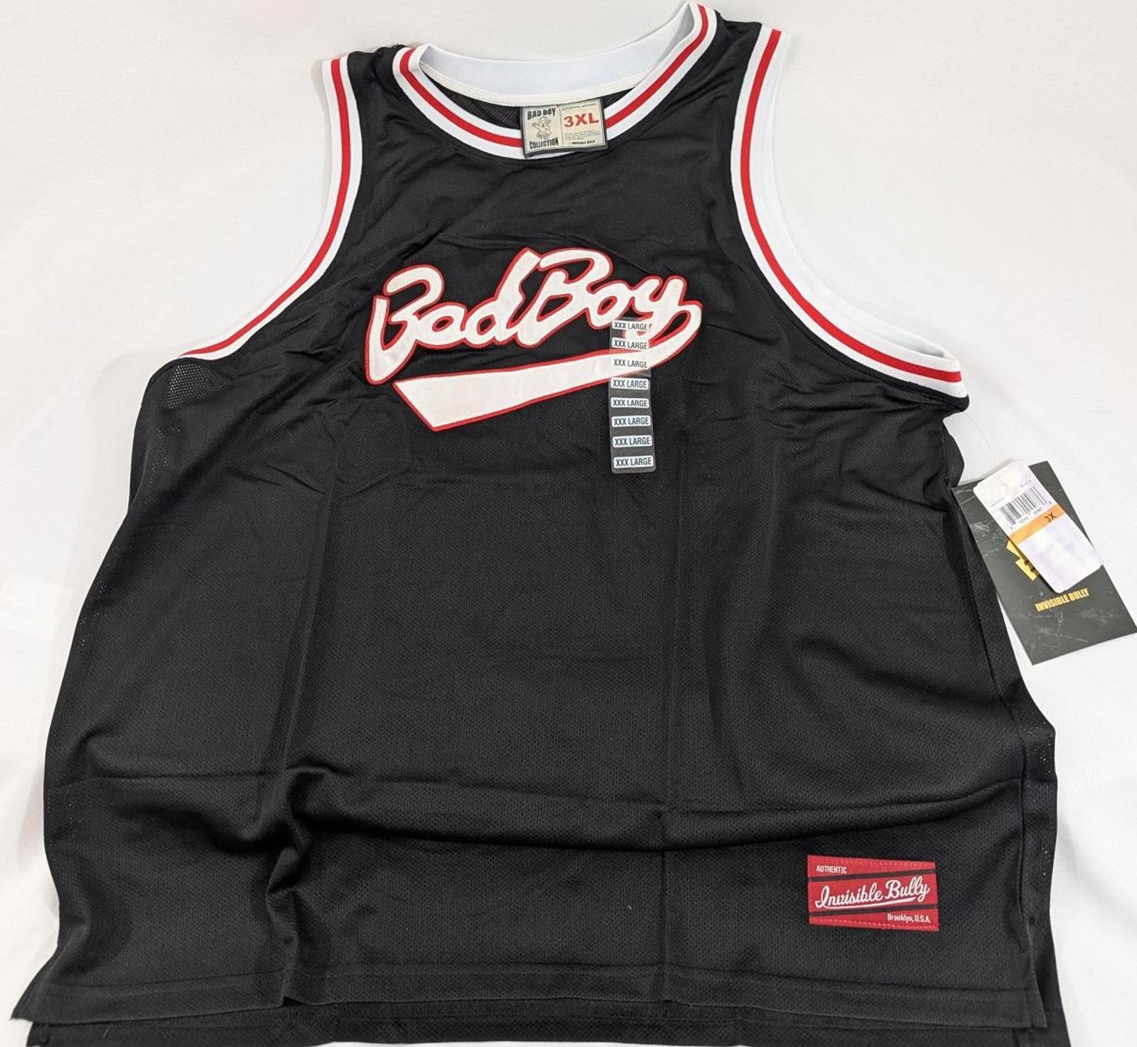 Vintage Bad Boy Biggie Smalls Jersey Size 3XL