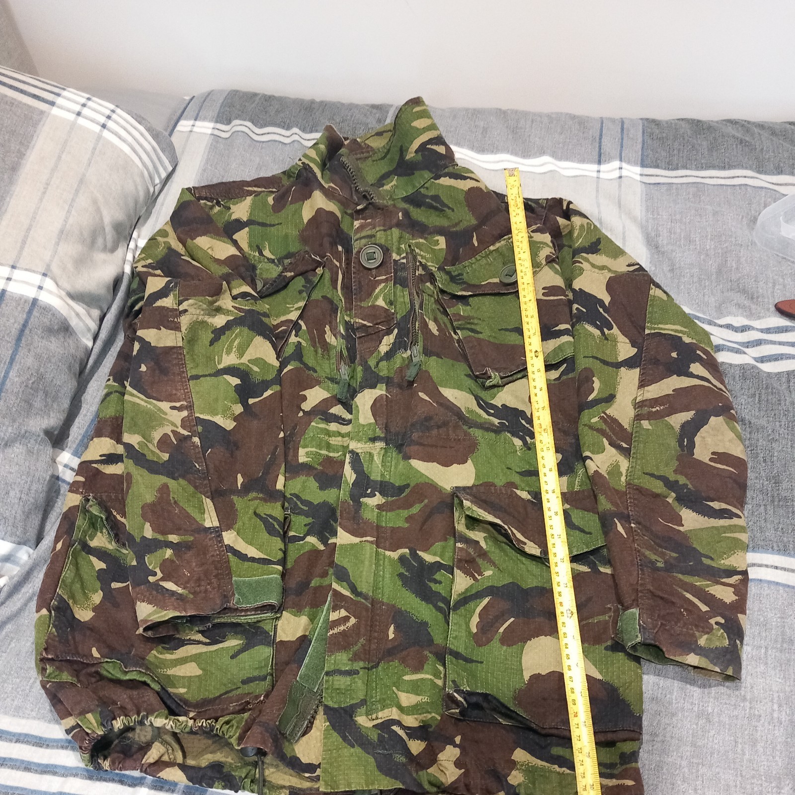 Genuine Issue British Army DP Woodland Camo Lightweight Windproof Jacket/Smock
