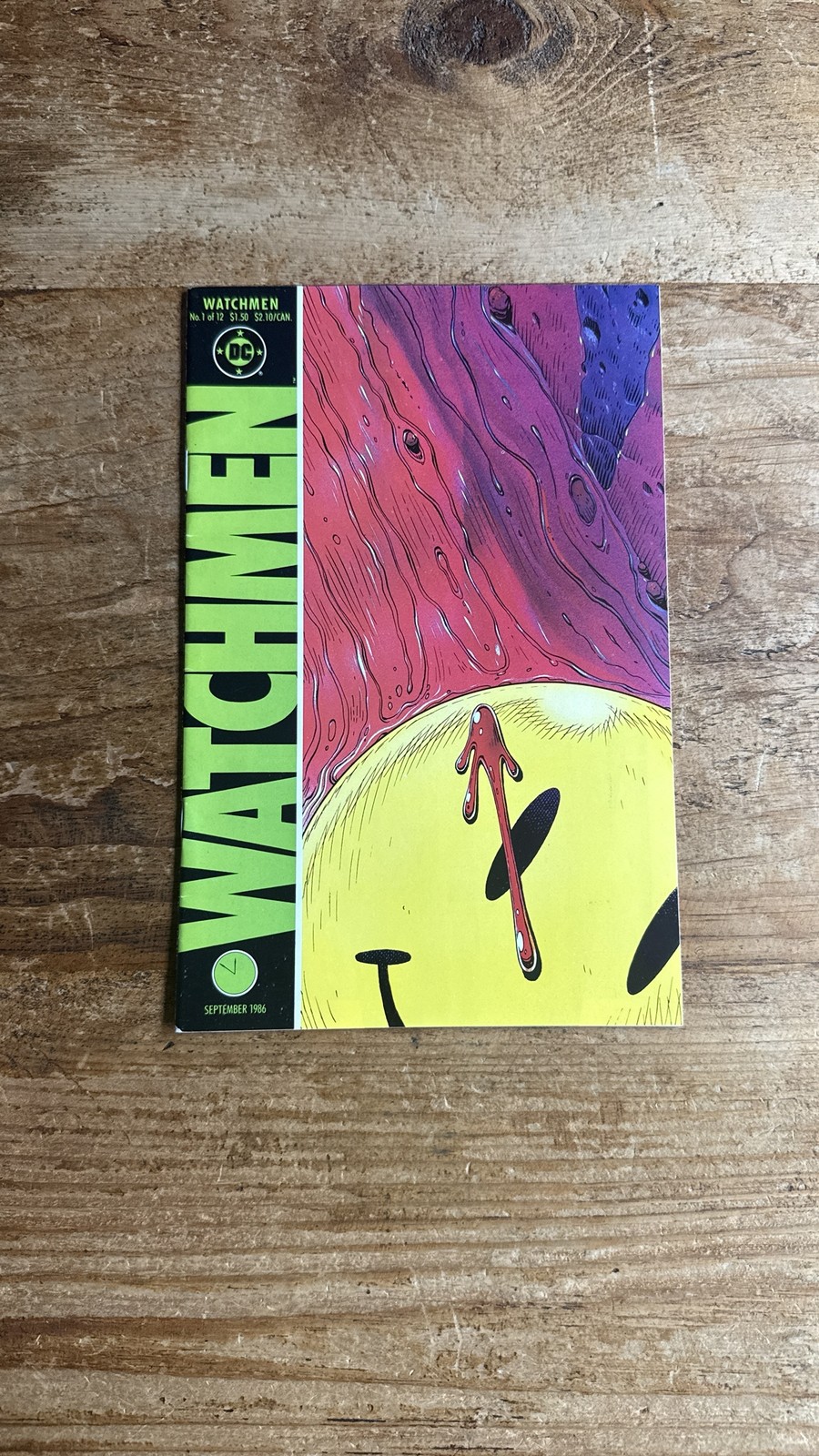 Watchmen #1 DC Comics 1986 Death of Edward Blake 1st Print %