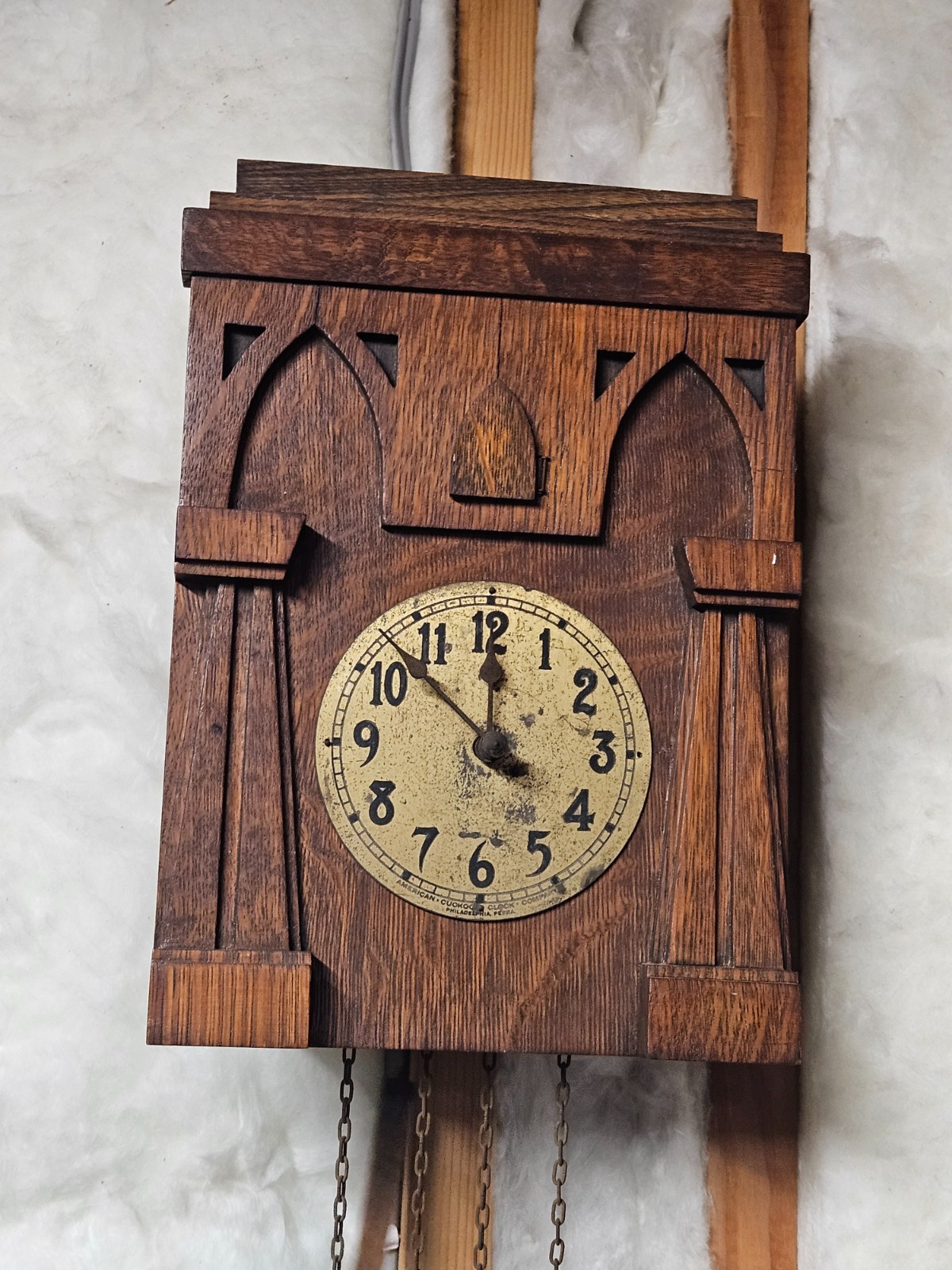 American Cuckoo Clock Co Philadelphia Model A3191(F. Breitinger Prov) See Video American Cuckoo Clock Co Philadelphia Model A3191(F. Breitinger Prov) See Video
