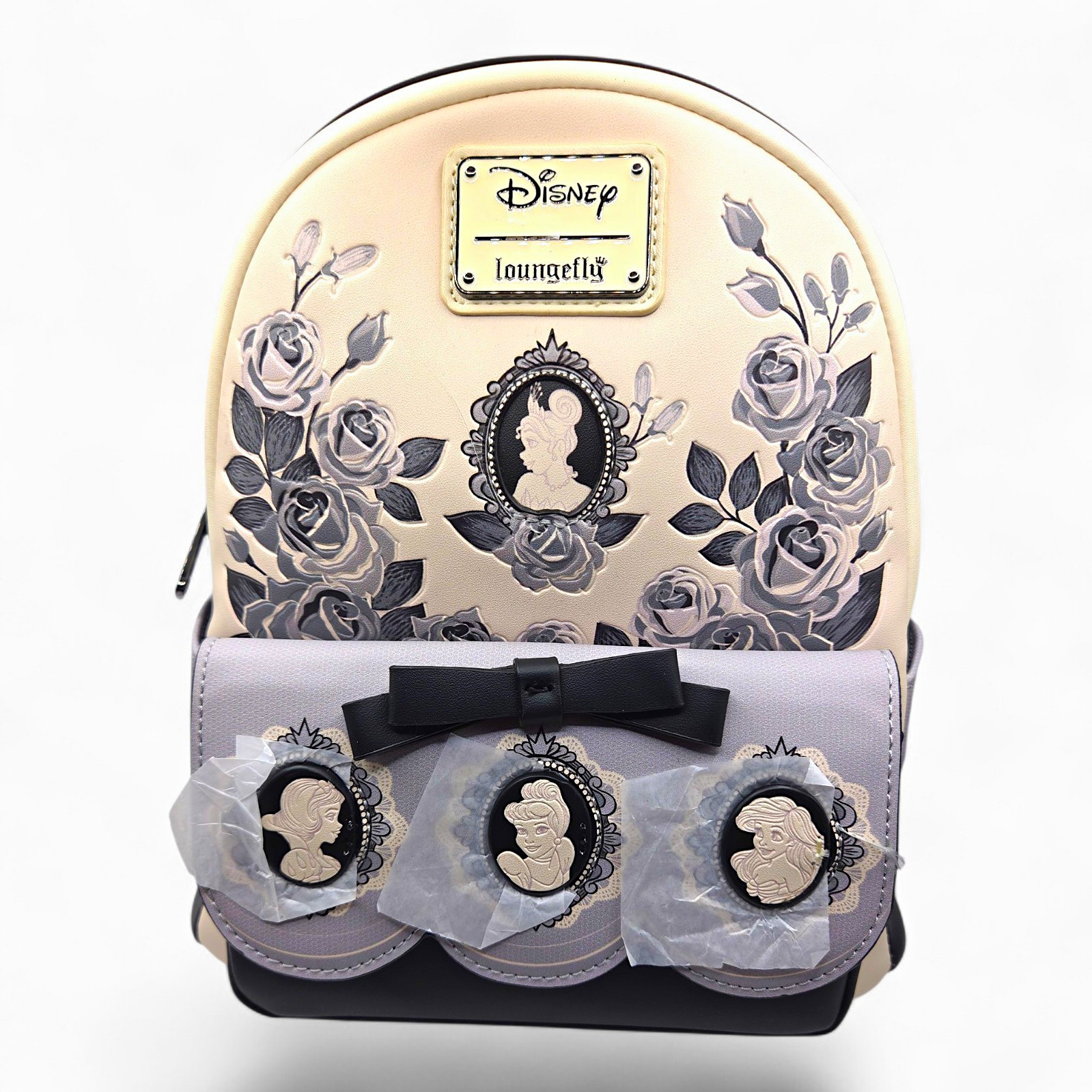 Loungefly Disney Princess Cameo Porcelain Portraits Mini Backpack NWT Brand New 