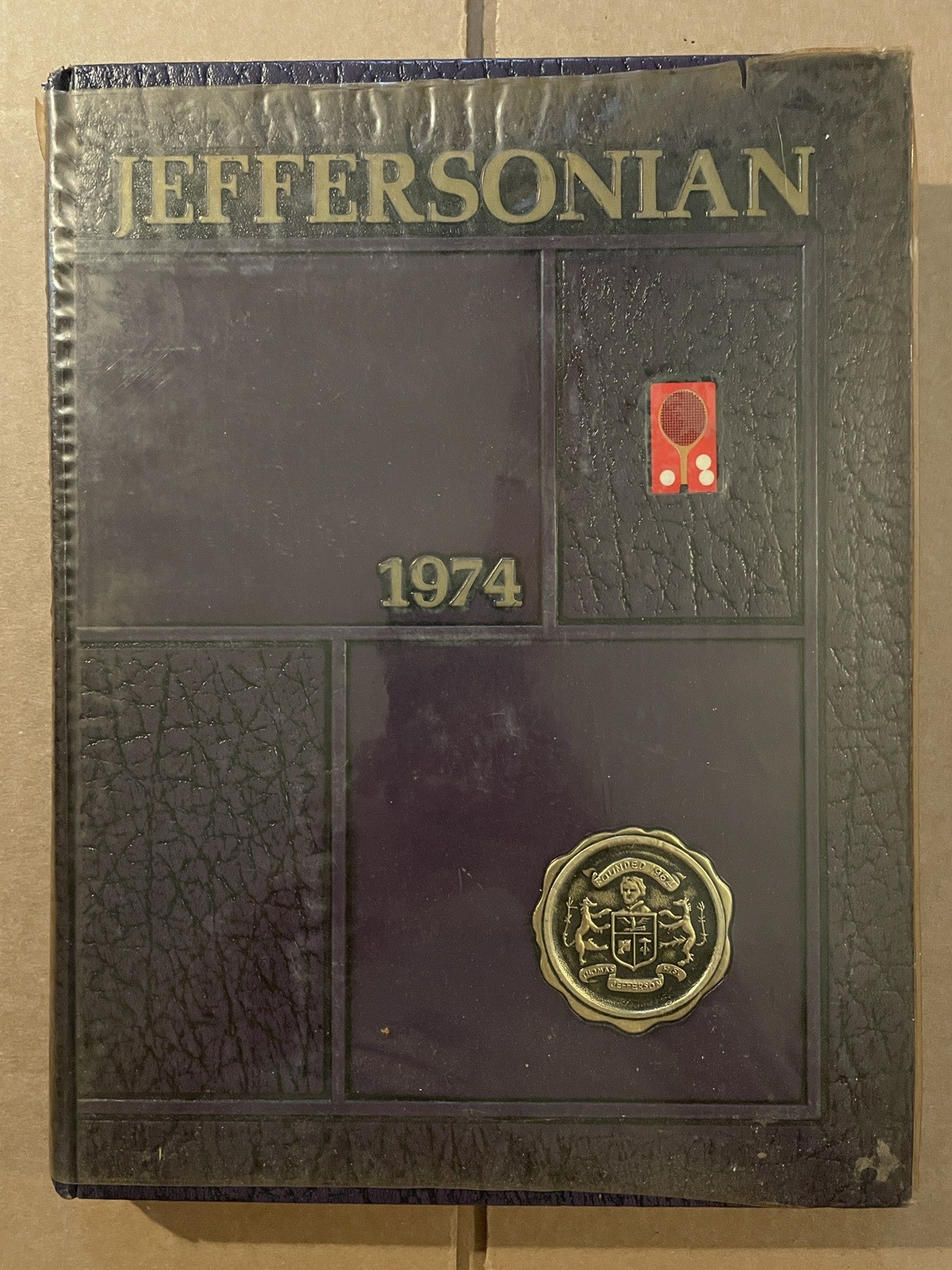 1974 Thomas Jefferson High School Yearbook Annual Alexandria Virginia VA Vintage