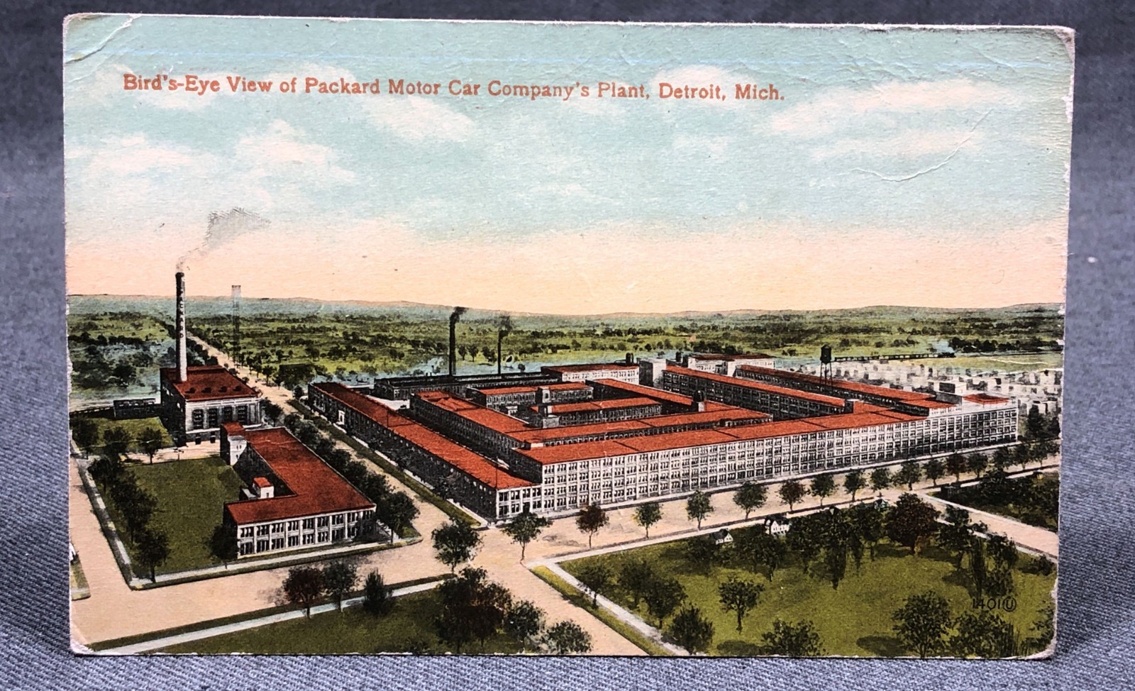 Packard Motor Car Company Detroit MI Antique Postcard PC DB Unused