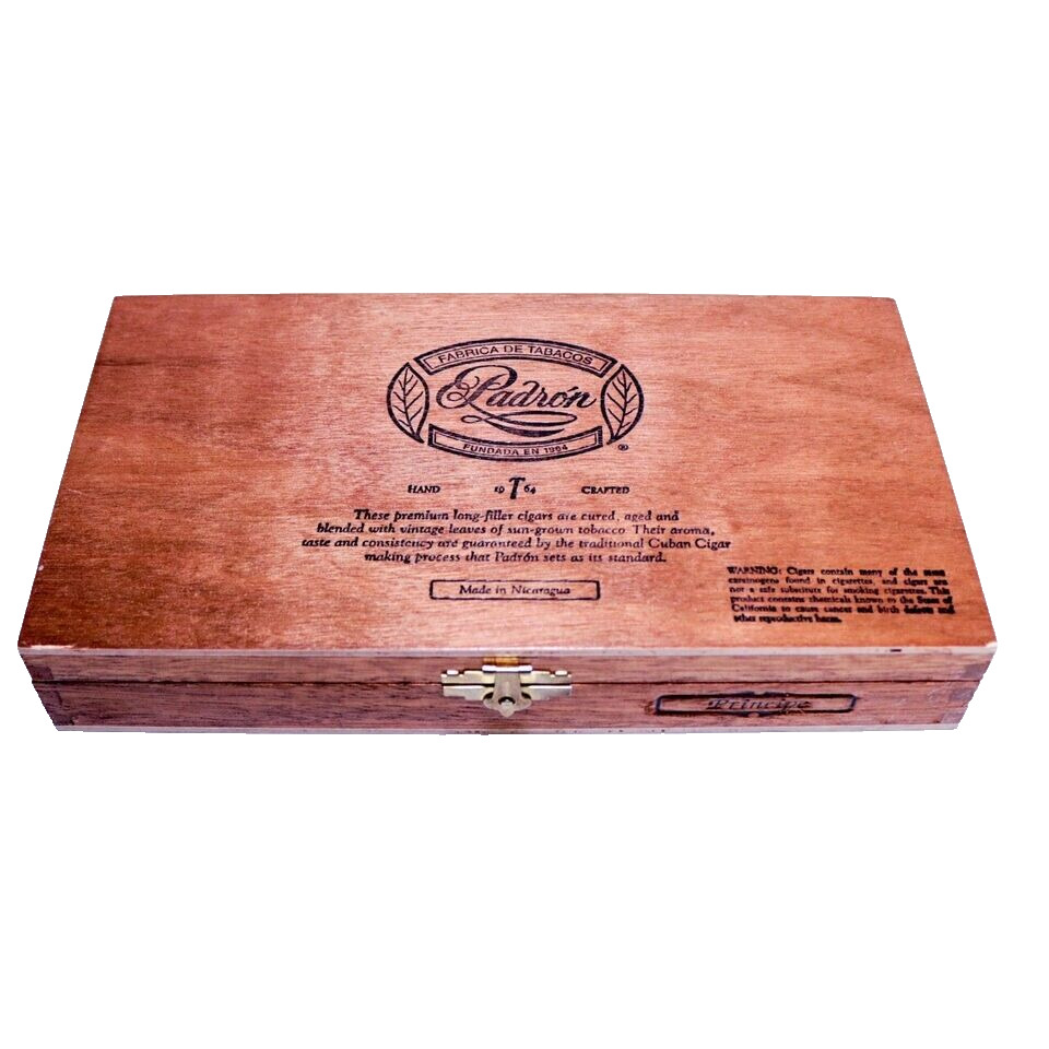 Padron 1964 Principe Empty Wooden Cigar Box 10\