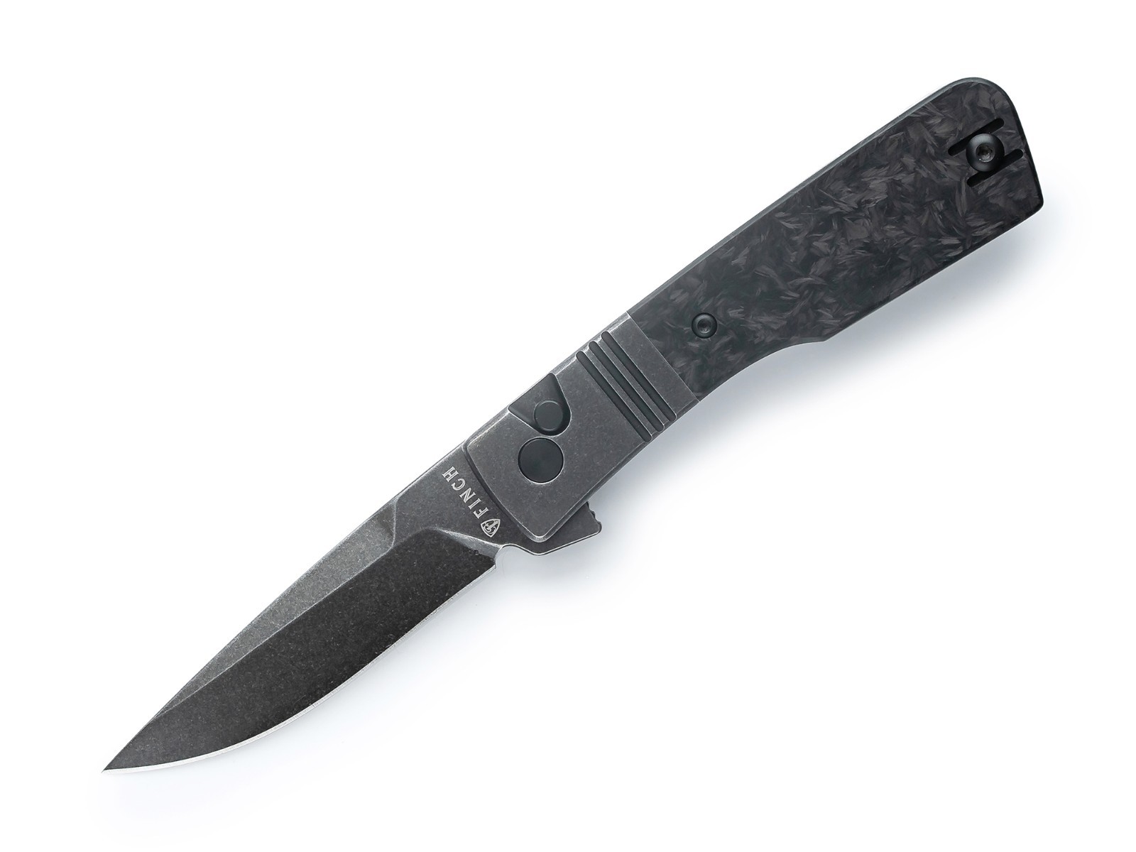 FINCH KNIVES SHREDDED CARBON FIBER EL CAMINO EL110