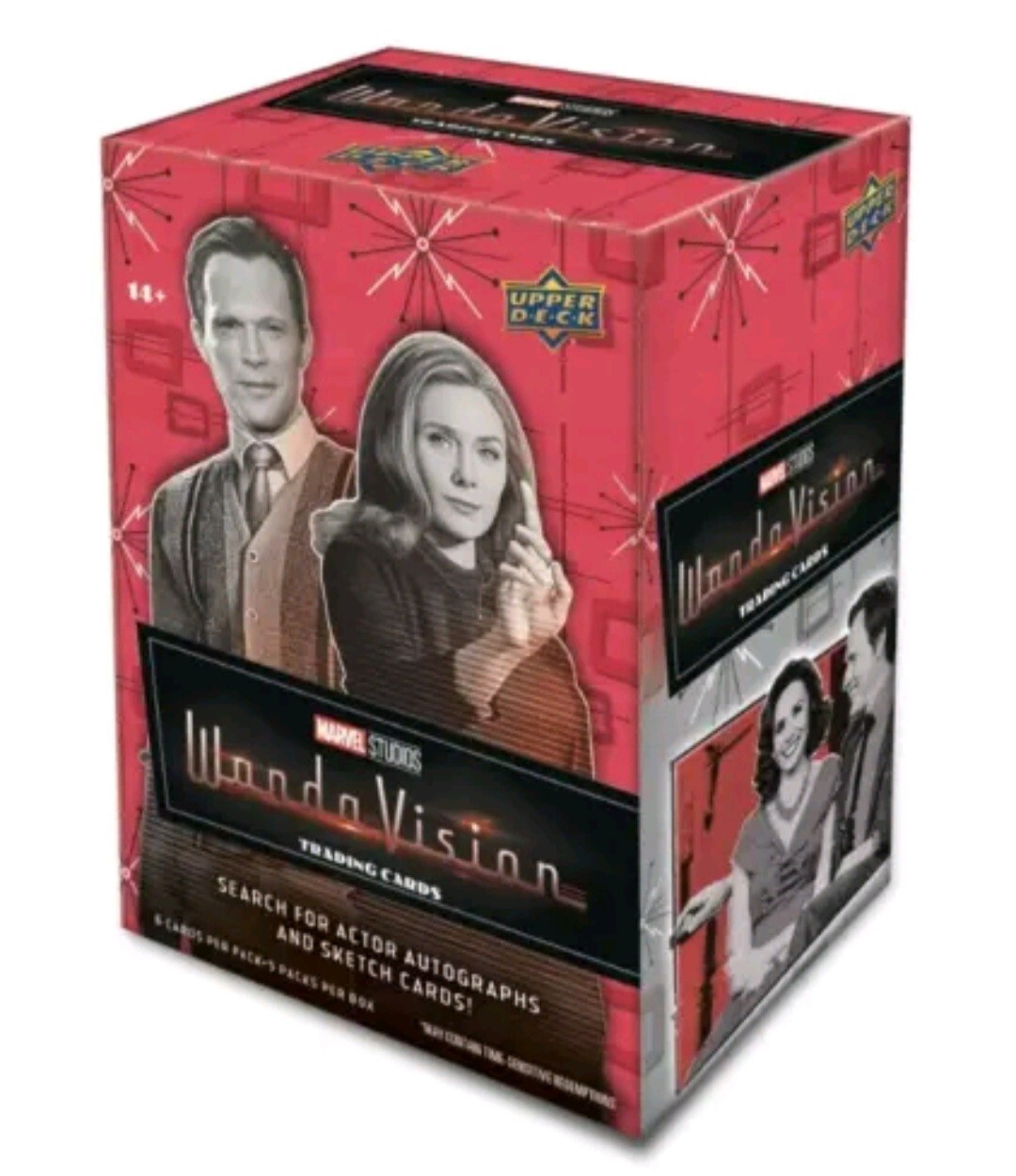Marvel Upper Deck Wanda Vision Blaster Box New Unopened Marvel Upper Deck Wanda Vision Blaster Box New Unopened