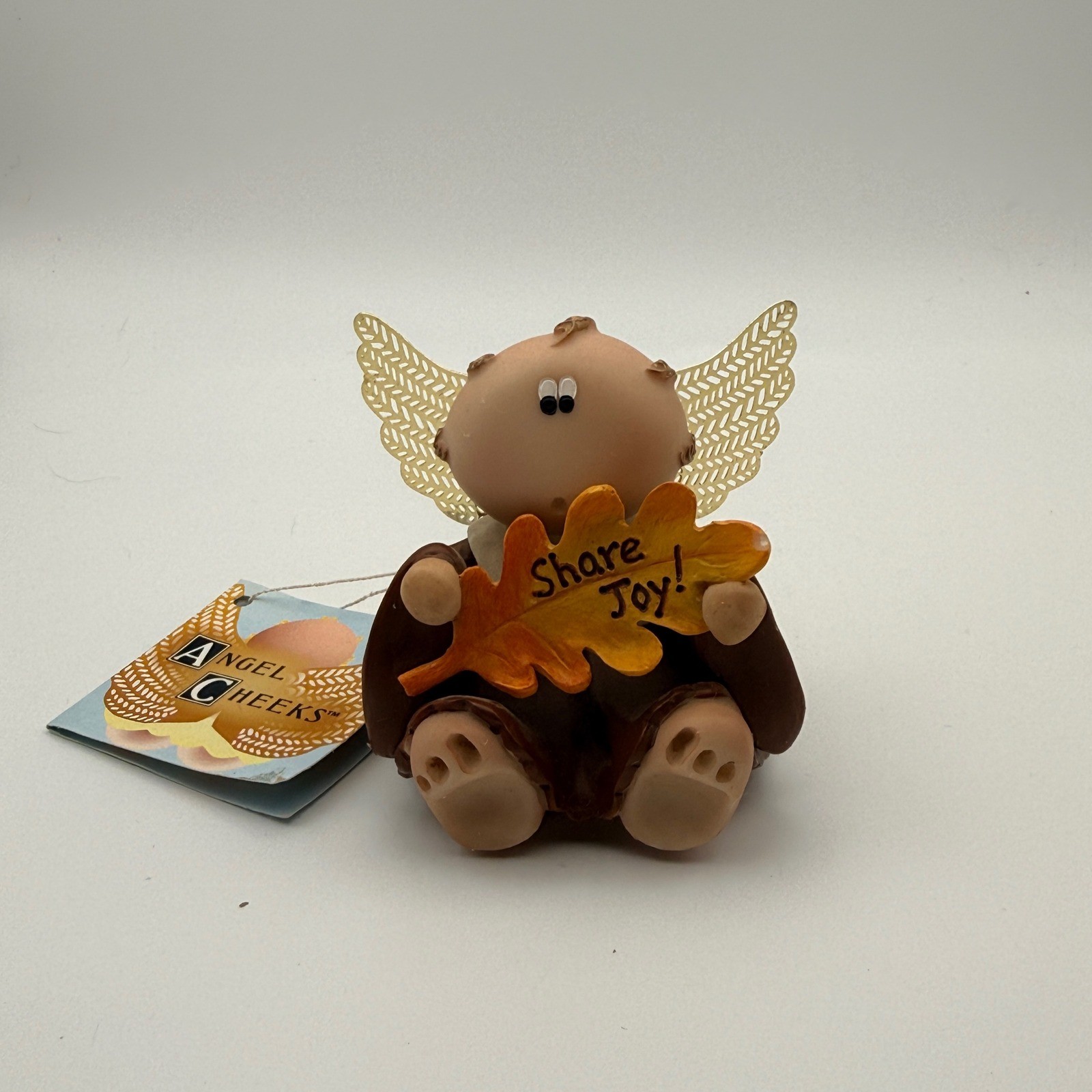 Kirks Folly Angel Cheeks Share Joy Autumn Leaf Guardian Angel Figurine Brown Kirks Folly Angel Cheeks Share Joy Autumn Leaf Guardian Angel Figurine Brown