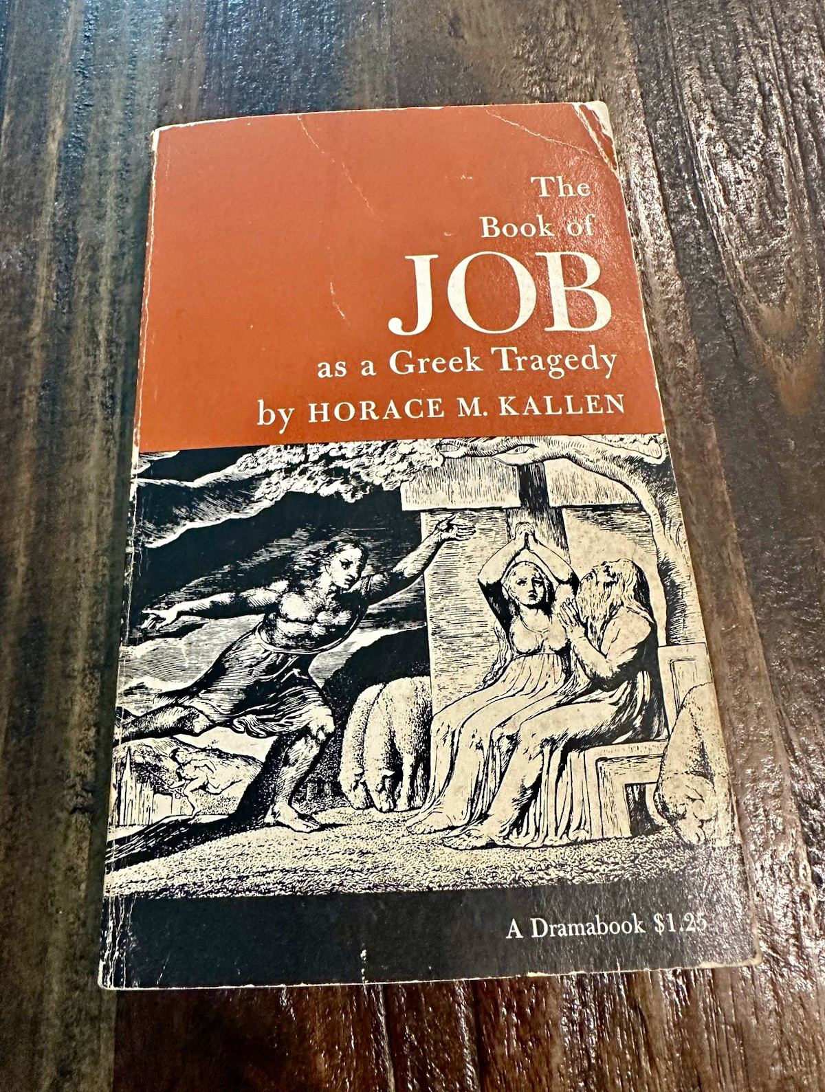 The Book of Job as a Greek Tragedy by Horace M. Kallen Paperback