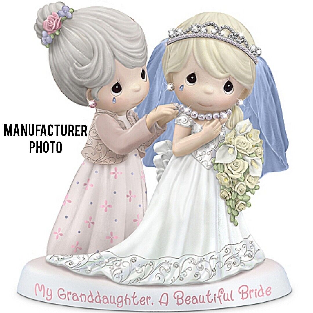 Precious Moments, My Granddaughter A Beautiful Bride, New In Package, Rare Find