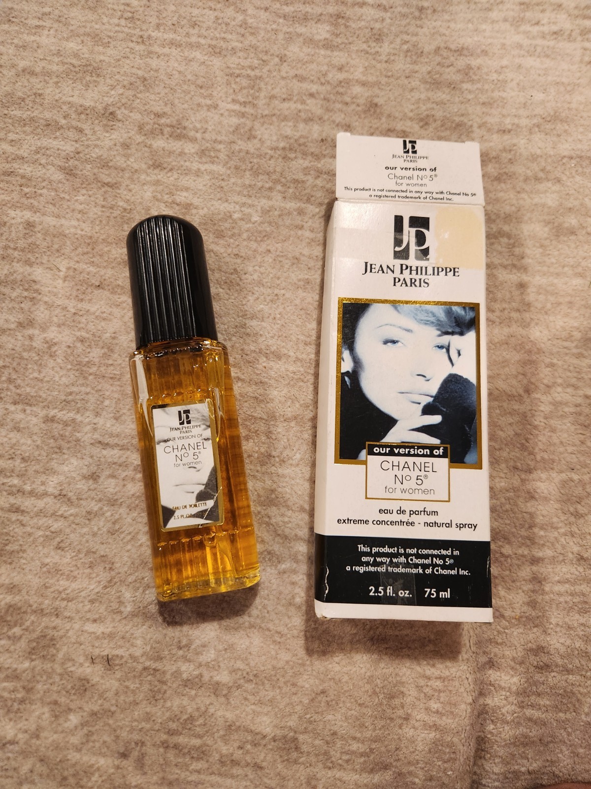 VTG Jean Philippe Paris Perfume Our Version Of Chanel No 5 2.5oz 75ml