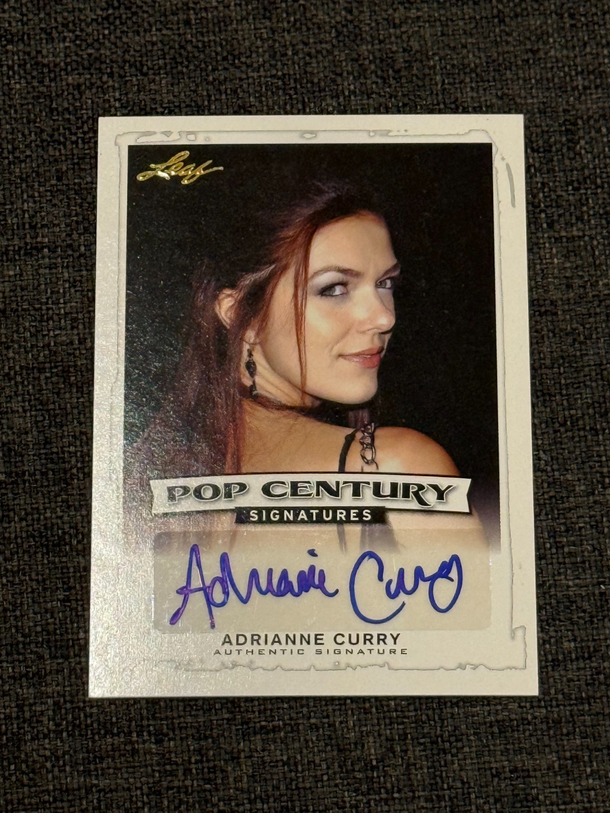 2014 Leaf Pop Century Autograph Auto Adrianne Curry