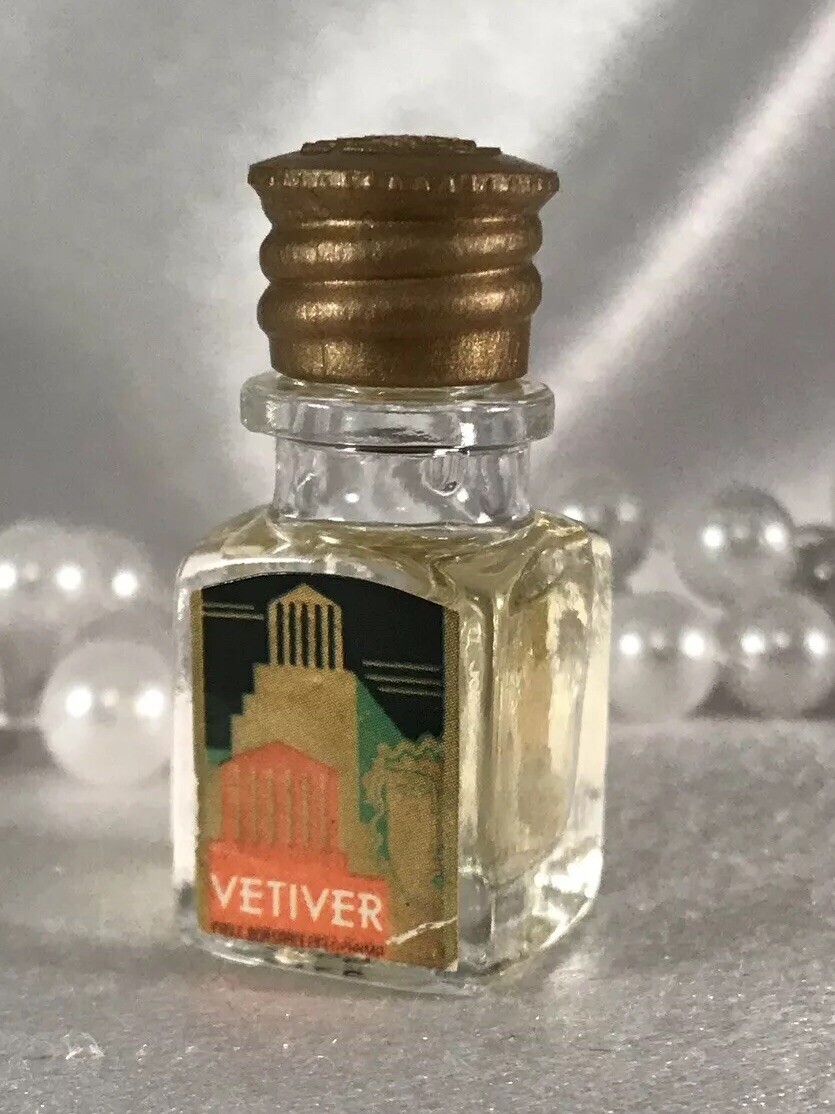 Vintage 1870 Borsari ‘Vetiver’ Parfum Mini