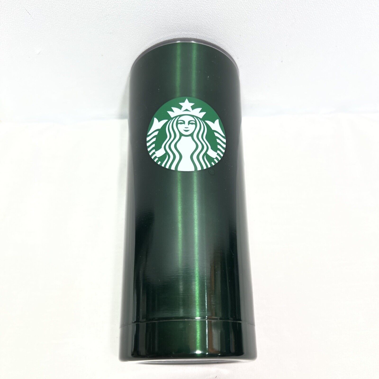 Starbucks Metallic Green Vacuum Insulated 20 fl oz Tumbler With Lid, 2021 ~ NEW