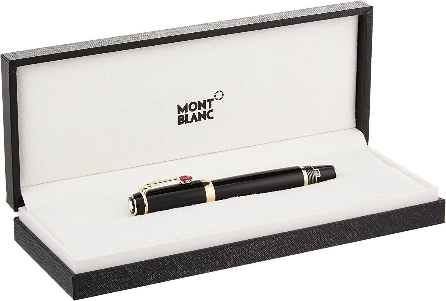 New  Montblanc Boheme Resin Black Gold Pen Top Brand