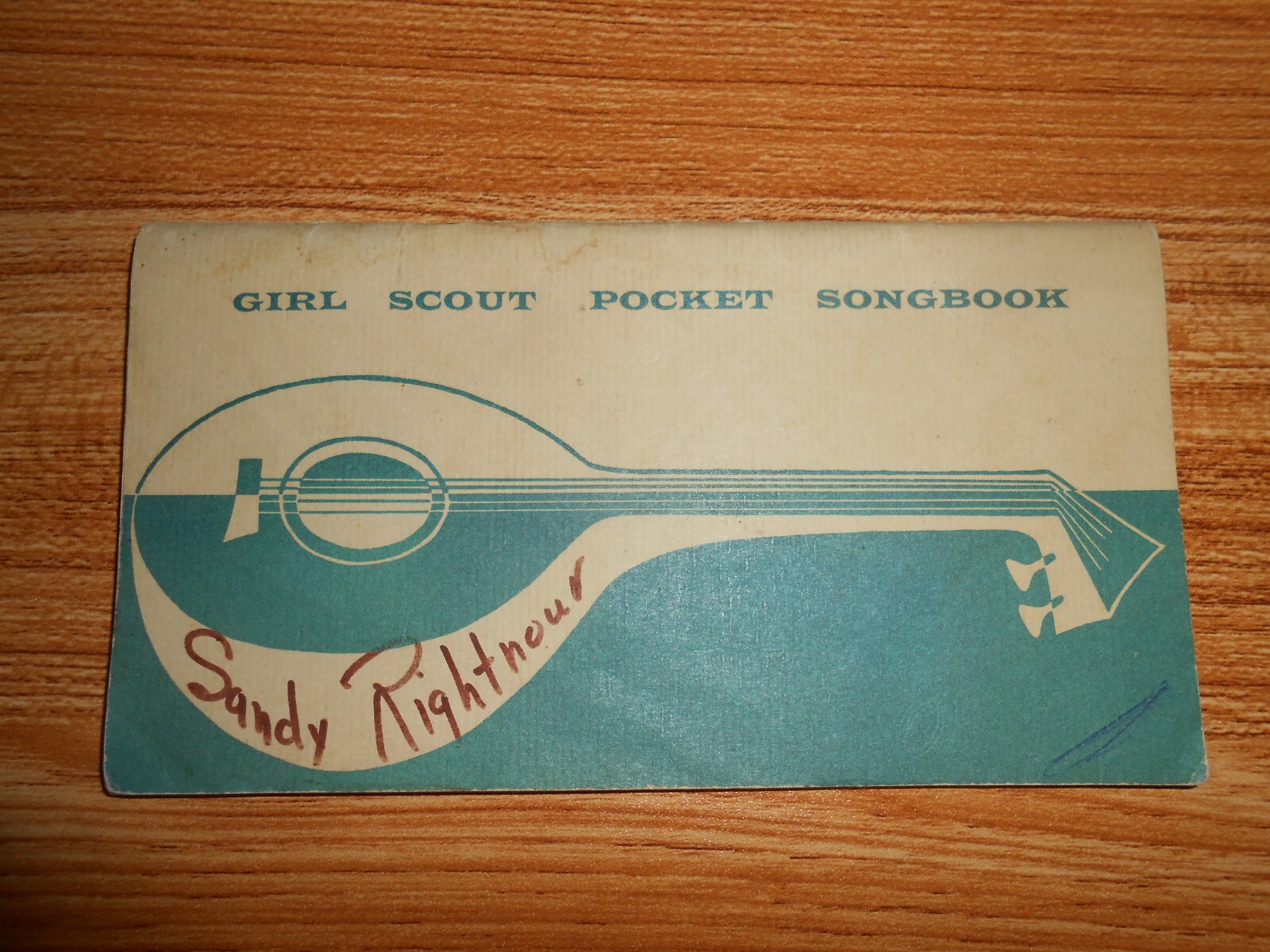 VTG 1956 GIRL SCOUT POCKET SONGBOOK