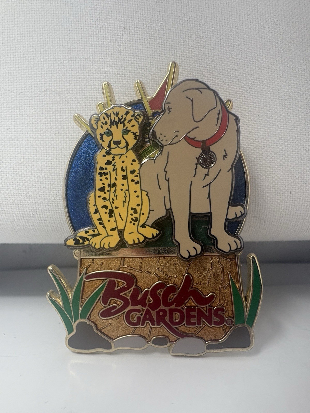 Kasi & Mtani Busch Gardens Tampa Limited Edition AP Exclusive Rare Pin HTF