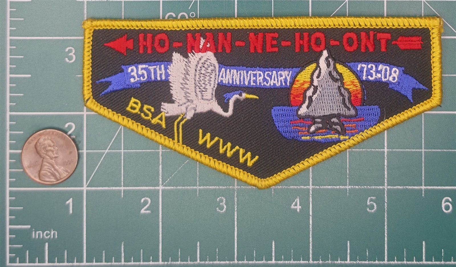 OA HO-NAN-NE-HO-ONT Lodge 165, F-9, 2008, 35th Anniversary (moww) OA HO-NAN-NE-HO-ONT Lodge 165, F-9, 2008, 35th Anniversary (moww)