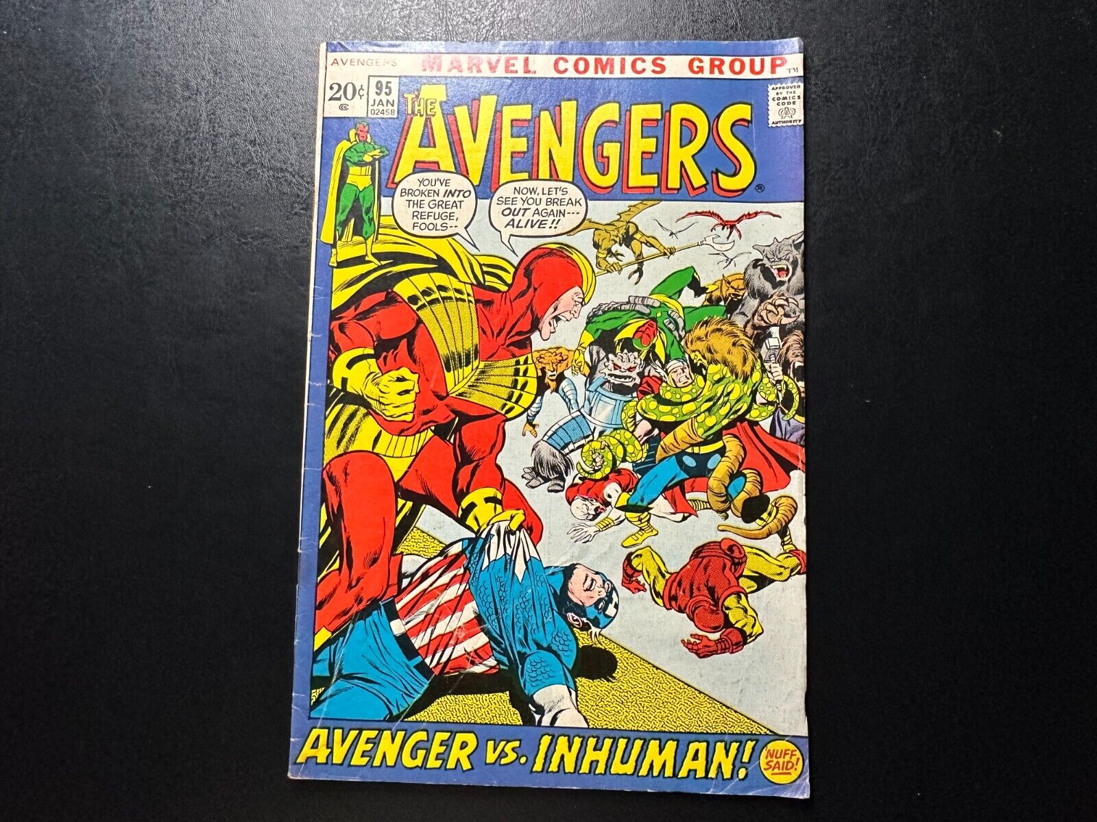 Avengers #95  Marvel Comic 1972