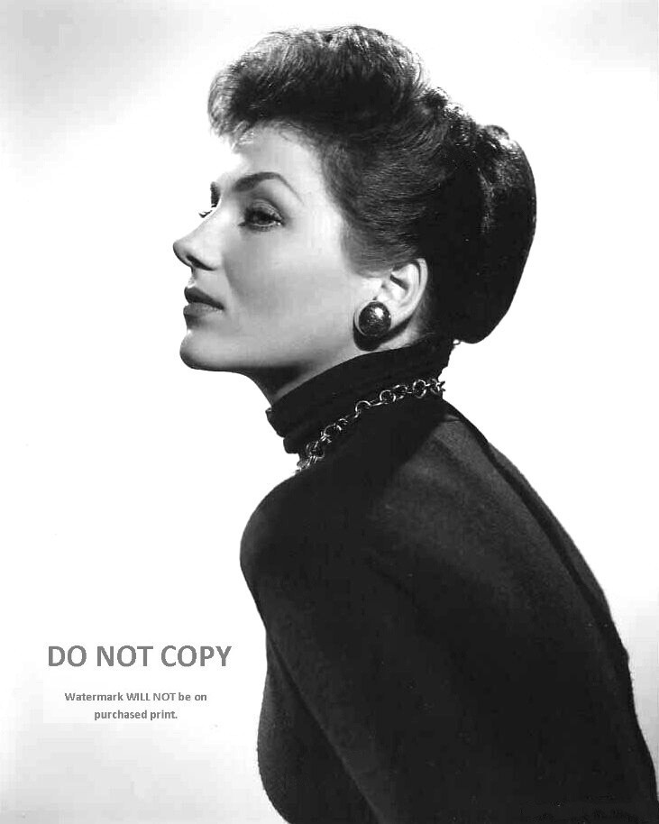 ACTRESS VALERIE FRENCH - 8X10 PUBLICITY PHOTO (MW-806)