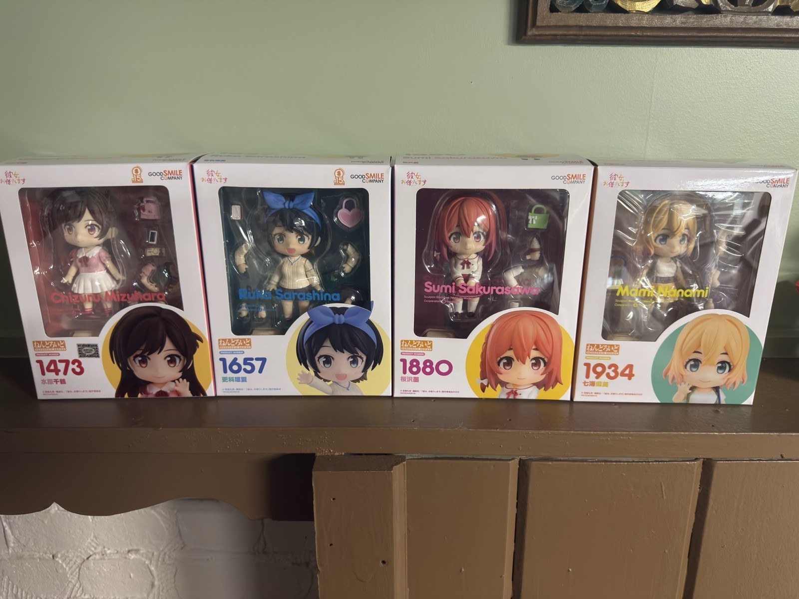 Good Smile Company Nendoroid Rent A Girlfriend Set Of 4 1473, 1657, 1880, 1934