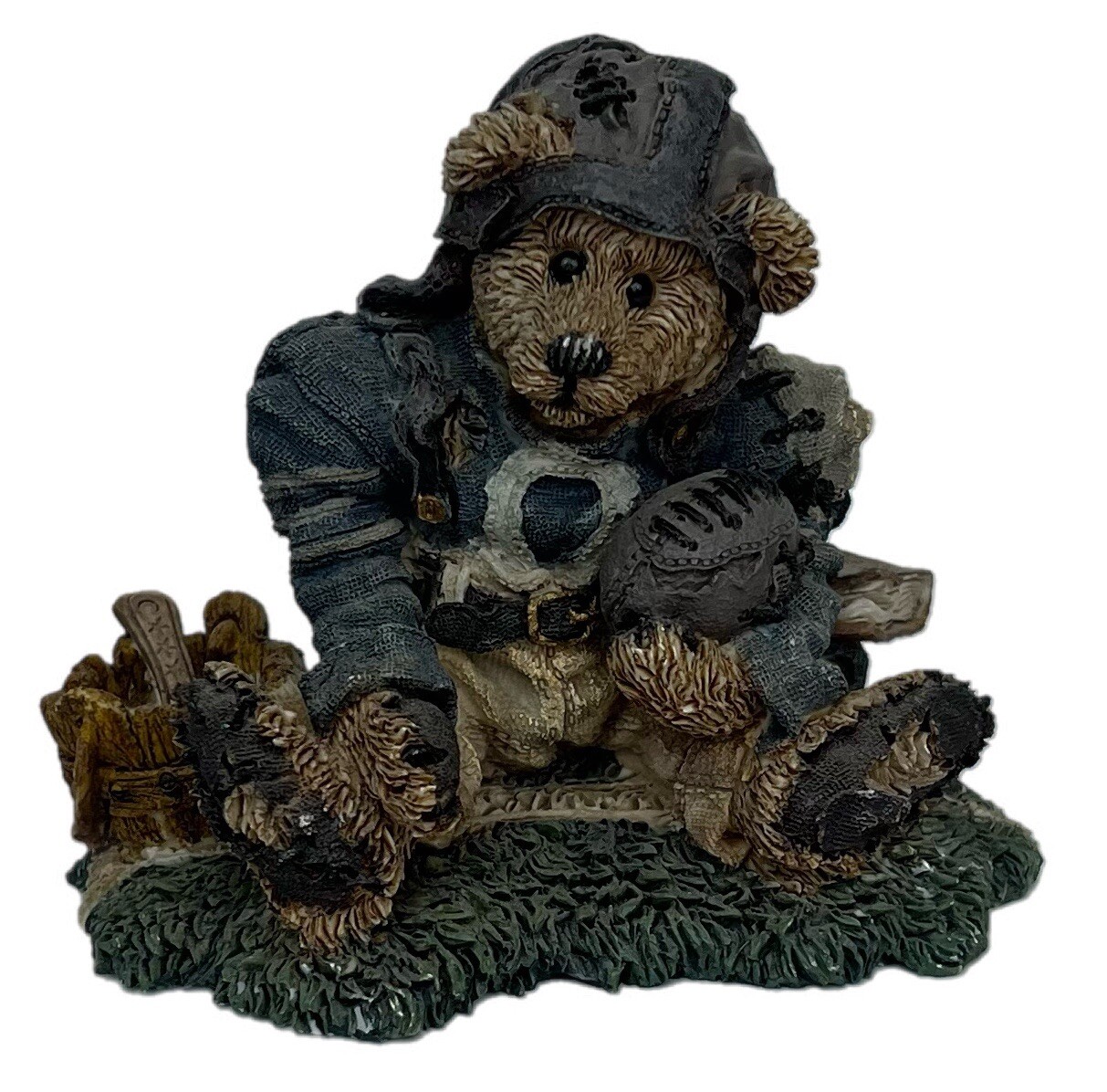 Boyds Bears Knute and the Gridiron Figurine