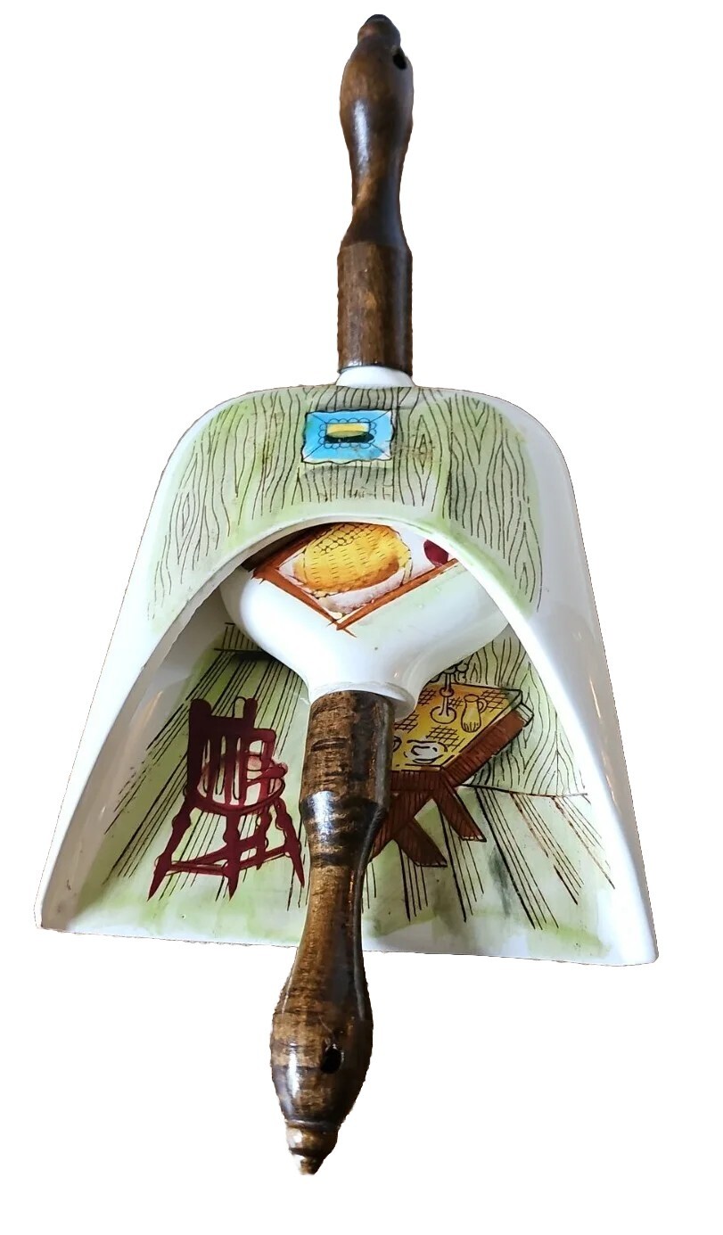 Davar Originals Japan Silent Butler Crumb Ash Catcher 1950\'s With Tag Vintage 