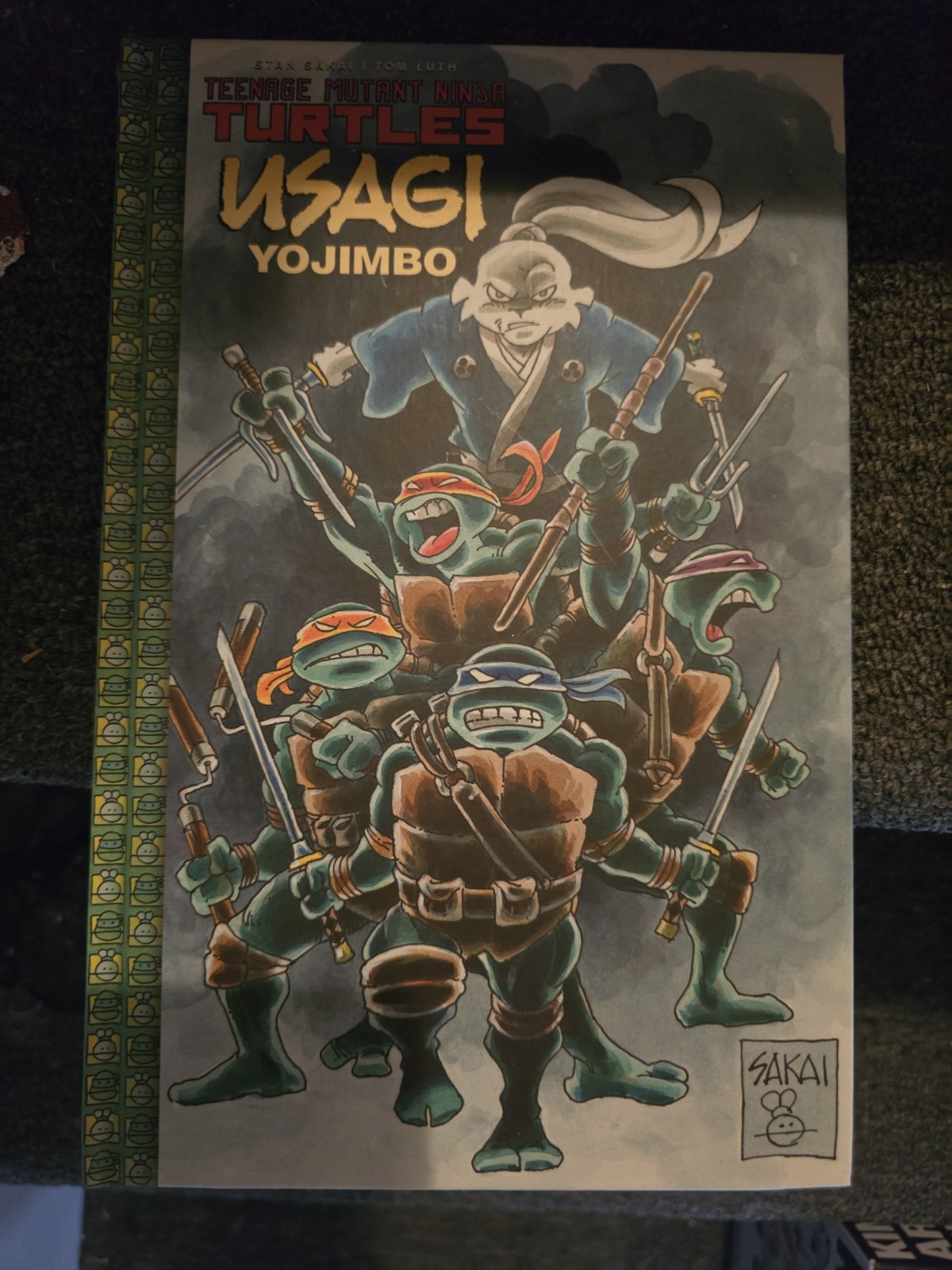 Teenage Mutant Ninja Turtles Usagi Yojimbo Expanded Edition Sketched By Sakai