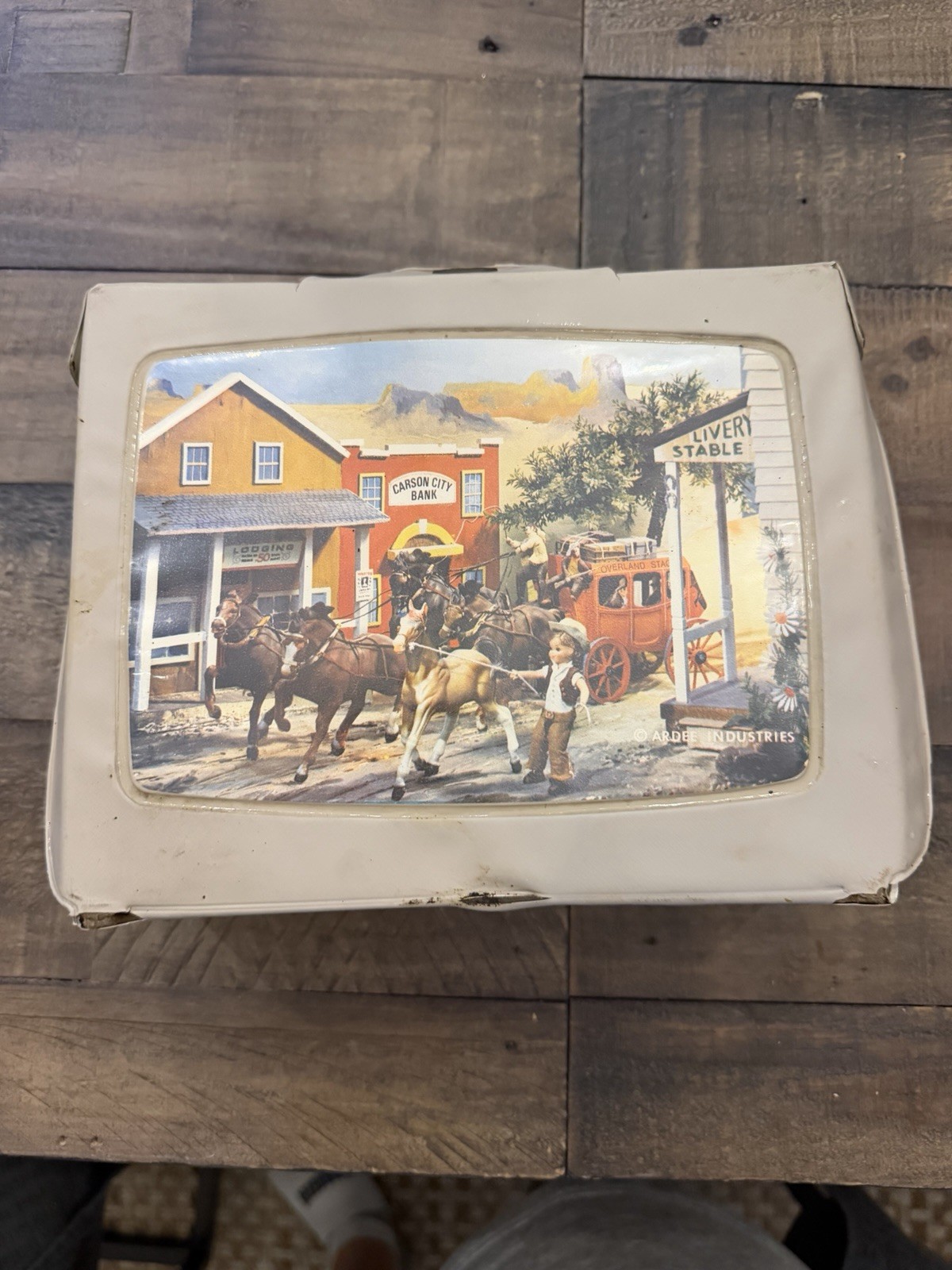 Vintage Rare Ardee industries Carson City - Todd - Tutti Barbie Vinyl Lunchbox Vintage Rare Ardee industries Carson City - Todd - Tutti Barbie Vinyl Lunchbox