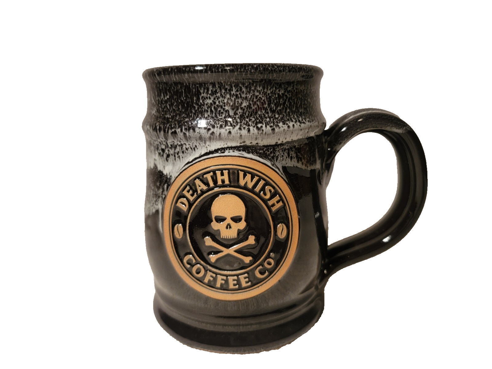 Death Wish Coffee RARE Elemental Series Air COFFEE Tankard Stein Mug 686/1000
