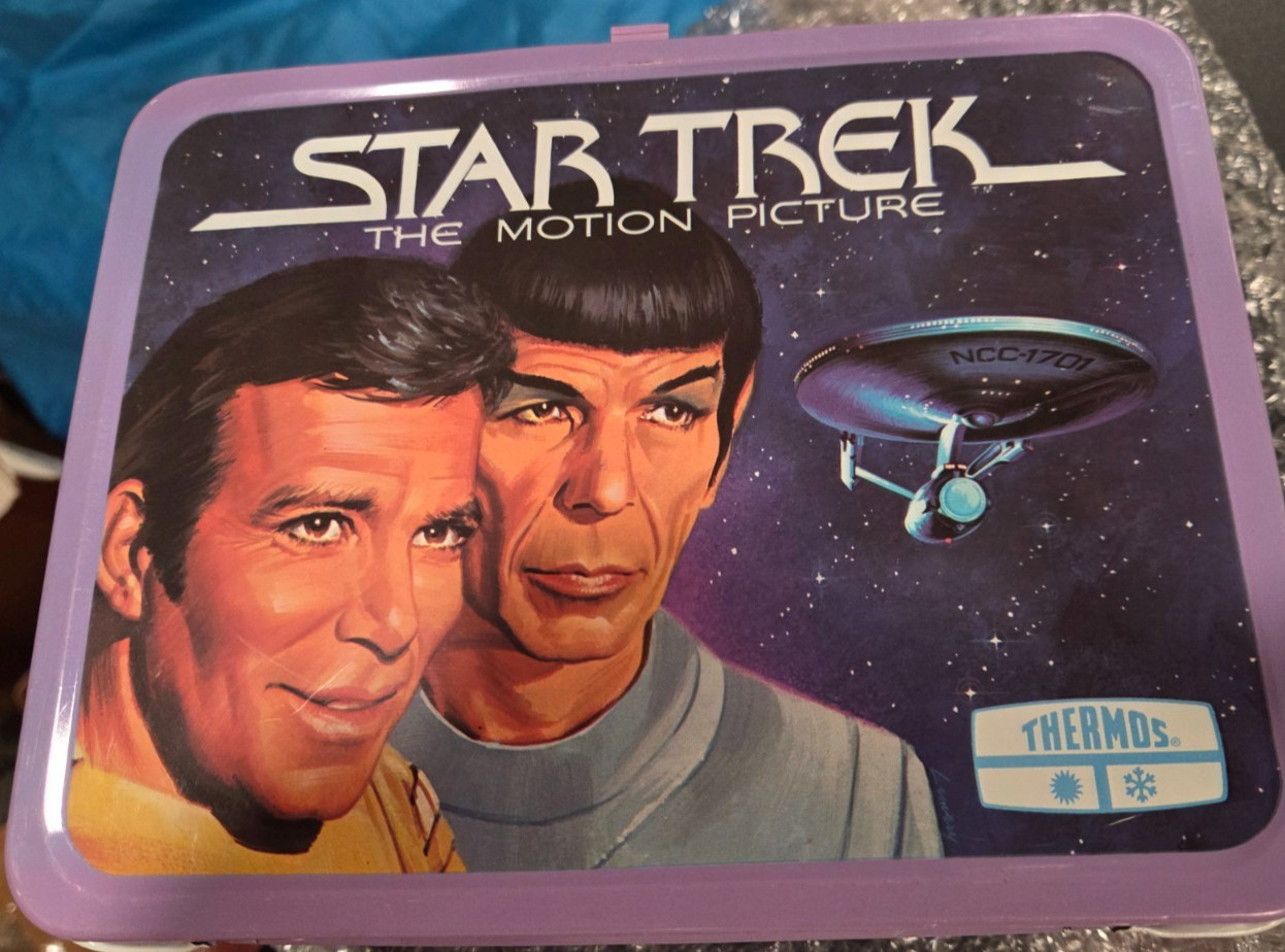 Star Trek: The Motion Picture Vintage 1979 Metal Lunch Box w/ Thermos NM+