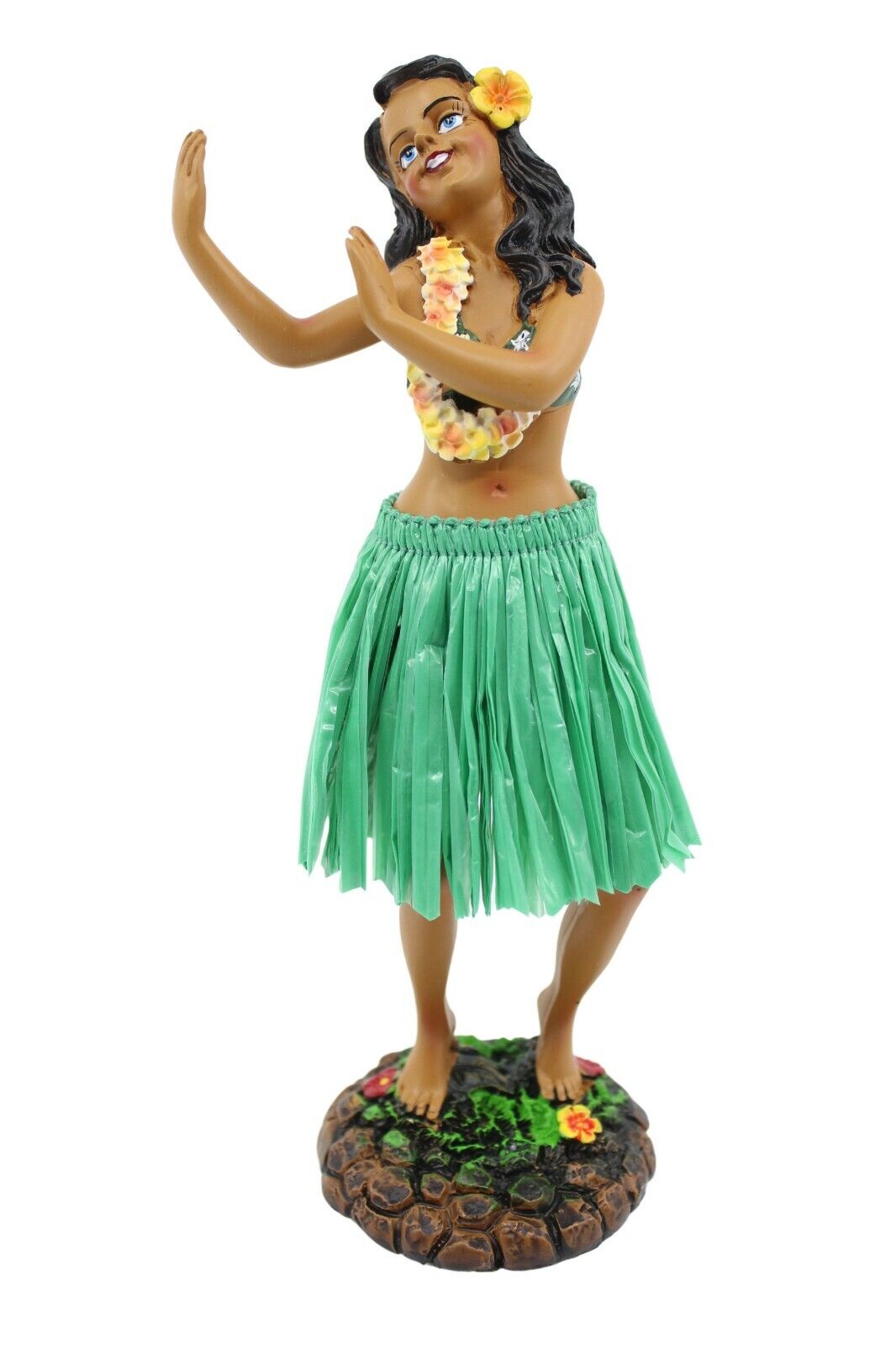 Hawaiian Hula Lady Dancing Dashboard Doll - 7\