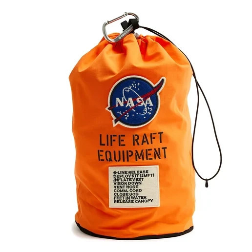 NASA Ripstop Bag, Orange - NEW NASA Ripstop Bag, Orange - NEW