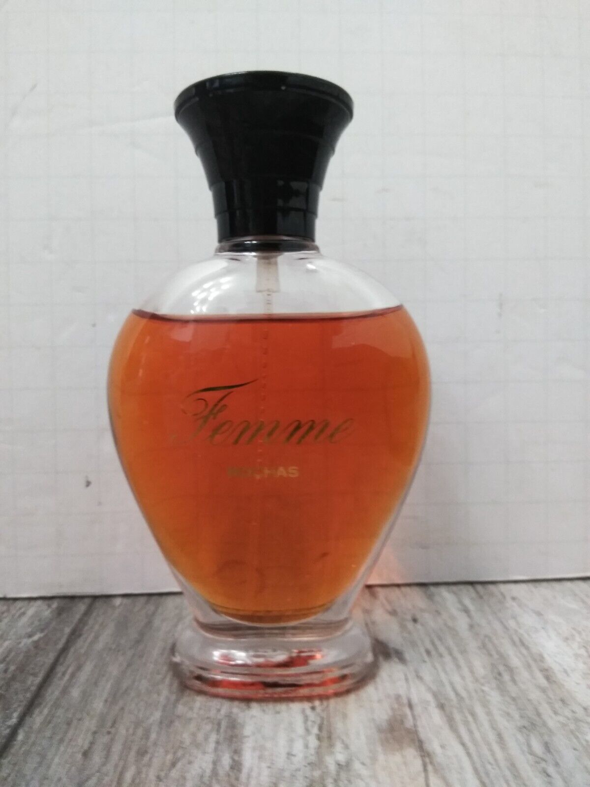 Femme by Rochas  3.4 oz  EDT Women\'s perfume, Vtg Fragrance (read)