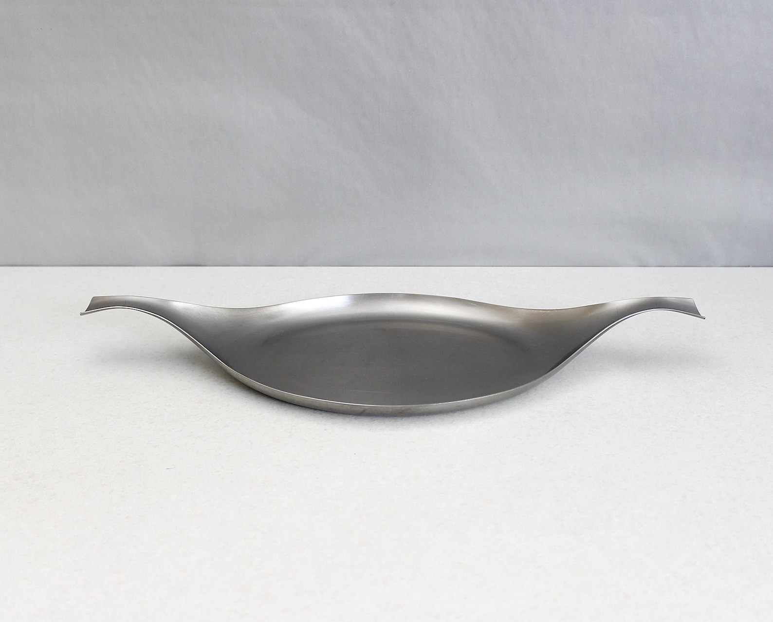 Roberto Sambonet Stainless Steel Serving Tray Mid Century Italy
