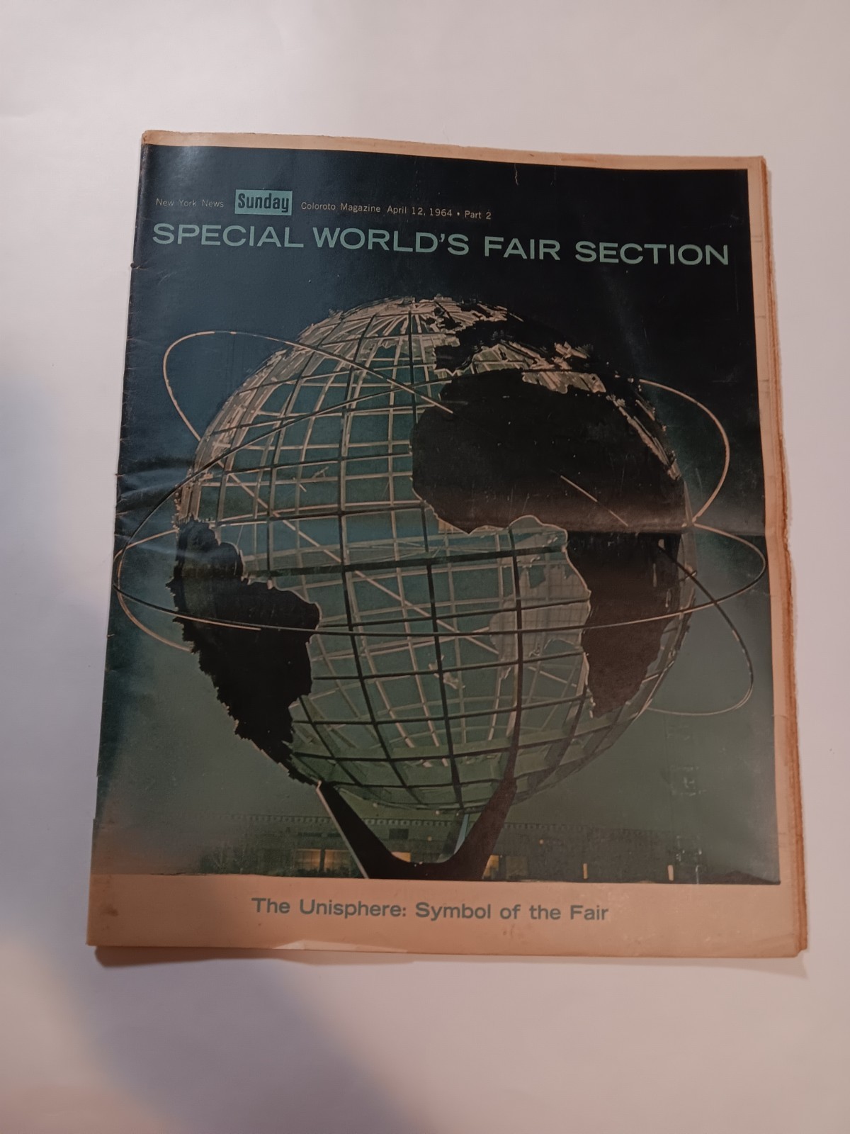 New York Sunday special worlds Fair Section April 12,1964