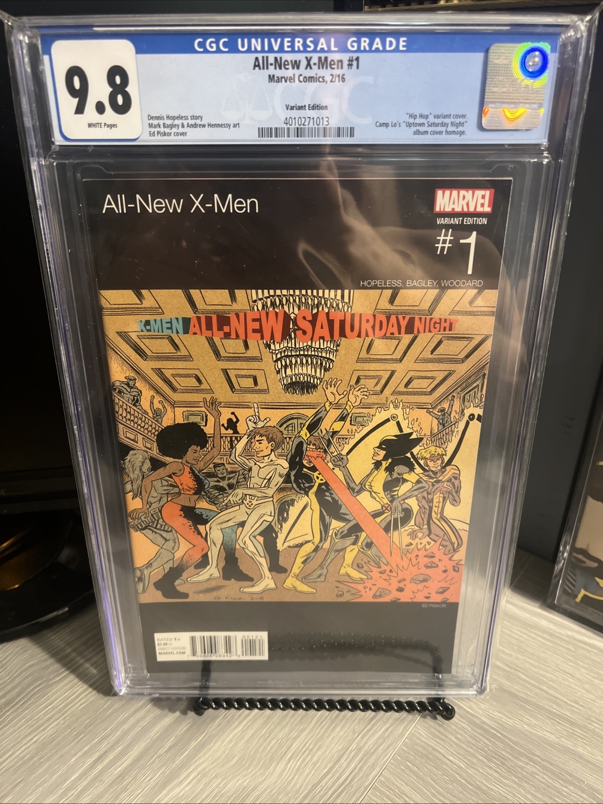 2016 - ALL NEW X-MAN #1 - CGC 9.8 WHITE PAGES - HIP HOP VARIANT RARE 🤯 2016 - ALL NEW X-MAN #1 - CGC 9.8 WHITE PAGES - HIP HOP VARIANT RARE 🤯