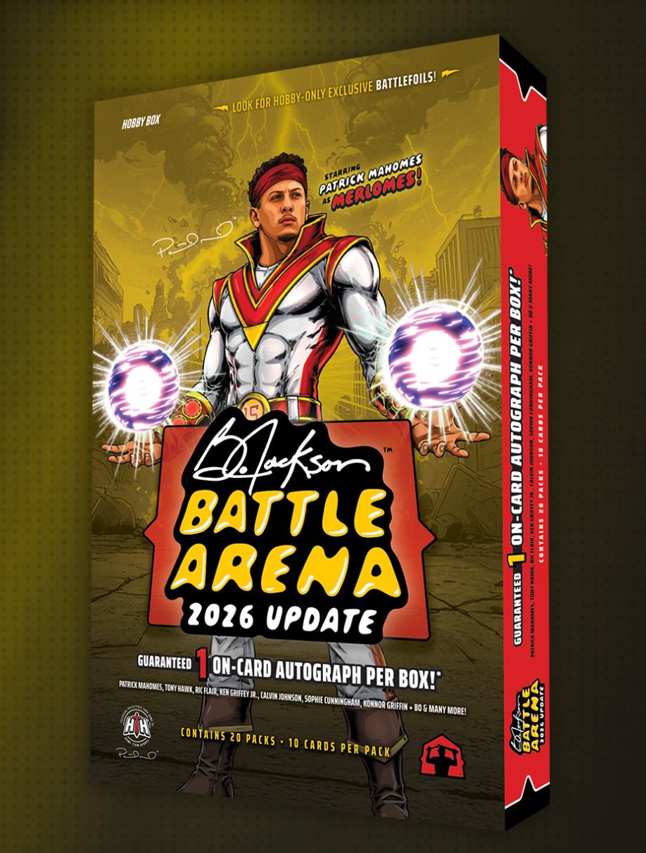 2026 Bo Jackson Battle Arena Update Hobby Box Patrick Mahomes SEALED NEW PRESALE
